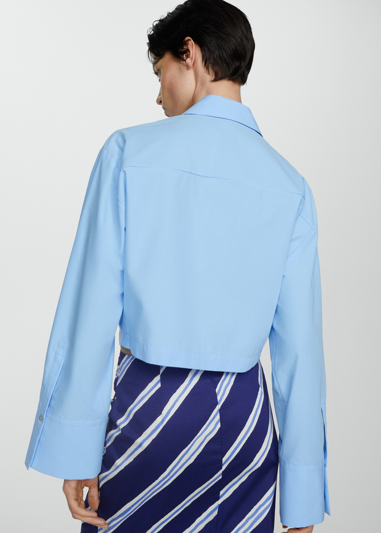 Maxi floral shirt - Reverse of the article