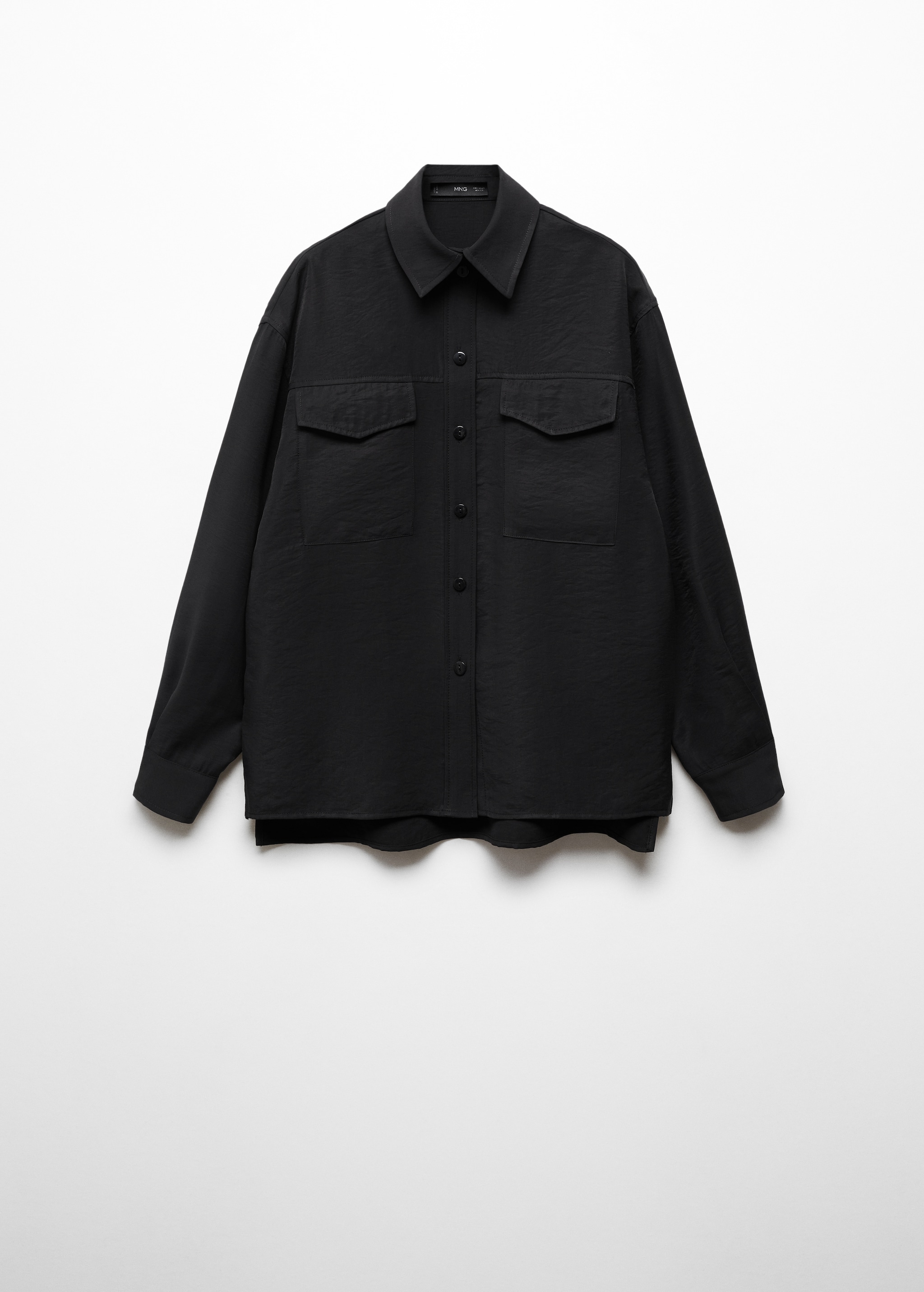 Chest-pocket modal shirt - Article without model