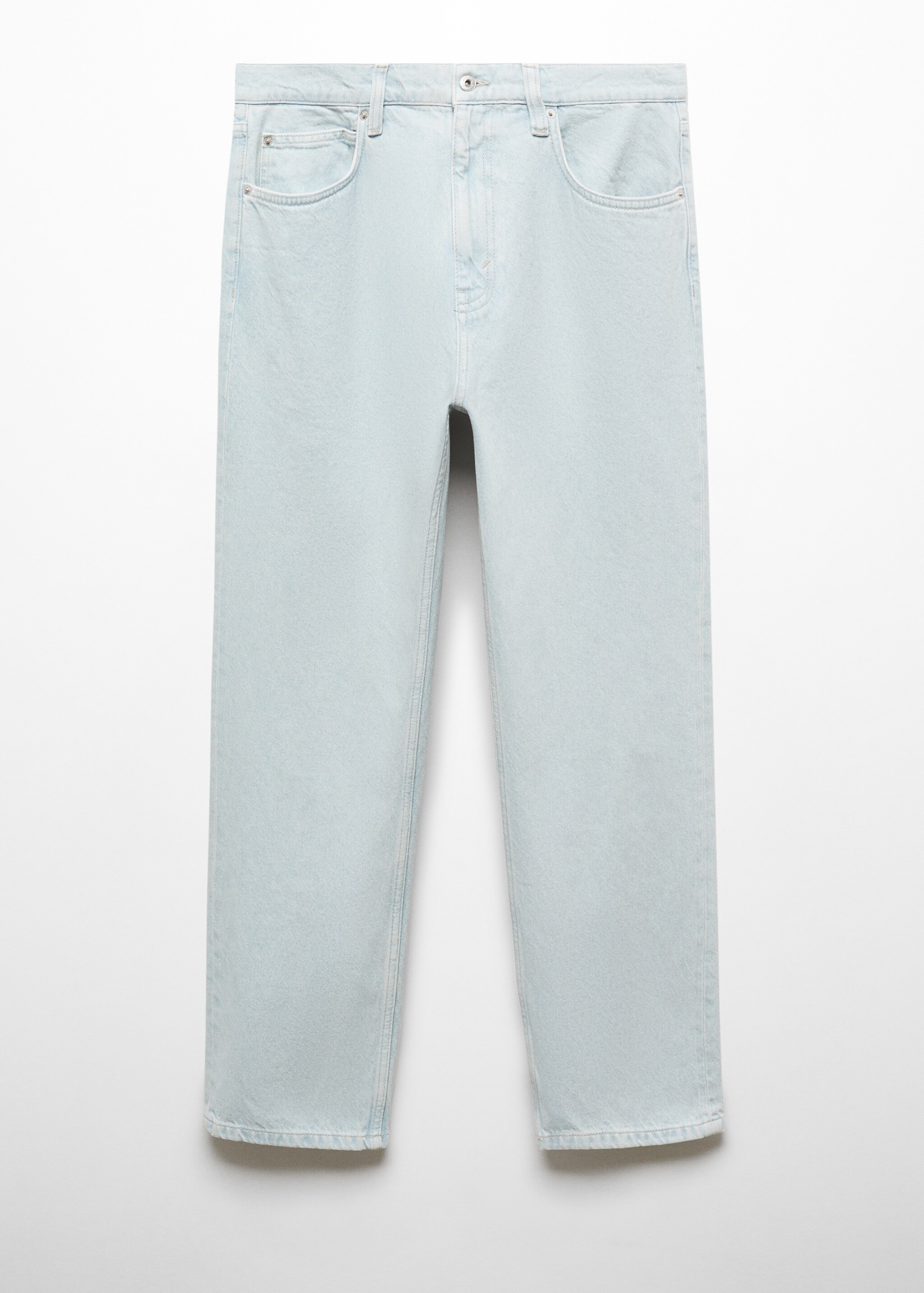 Relaxed fit washed effect jeans - Article without model