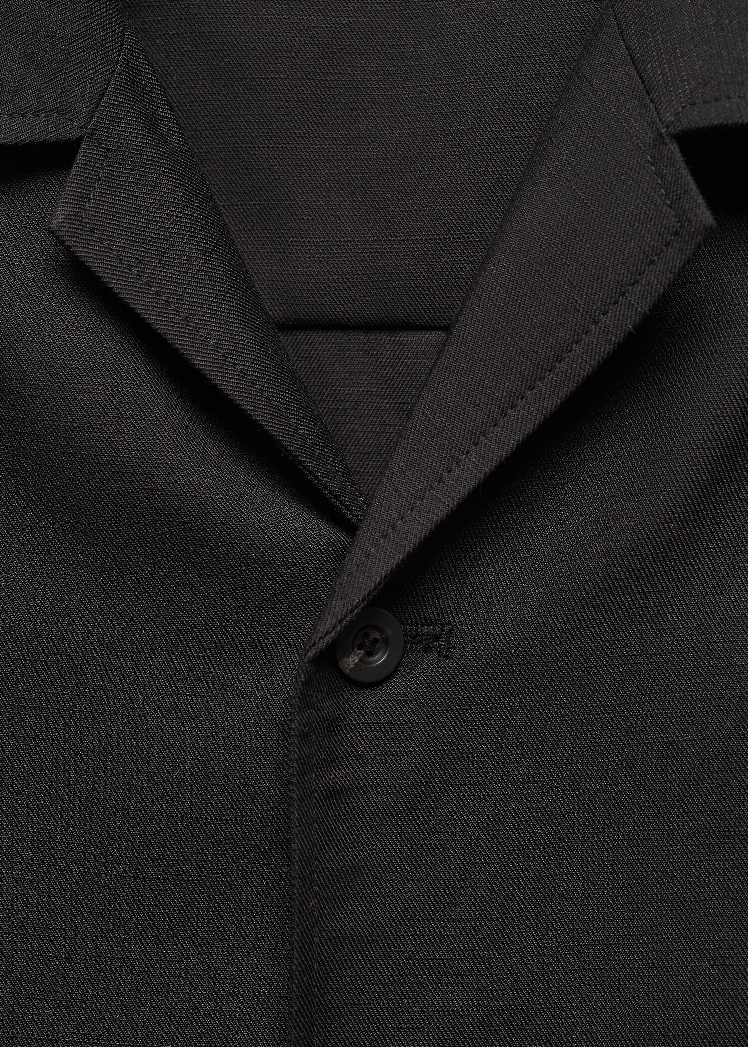 Surchemise slim-fit mélange de lin - Détail de l'article 8