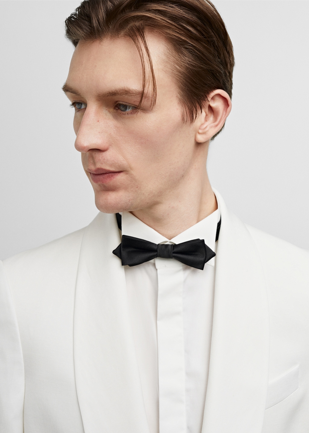 Slim-fit Tencel linen tuxedo jacket - Men | MANGO Georgia