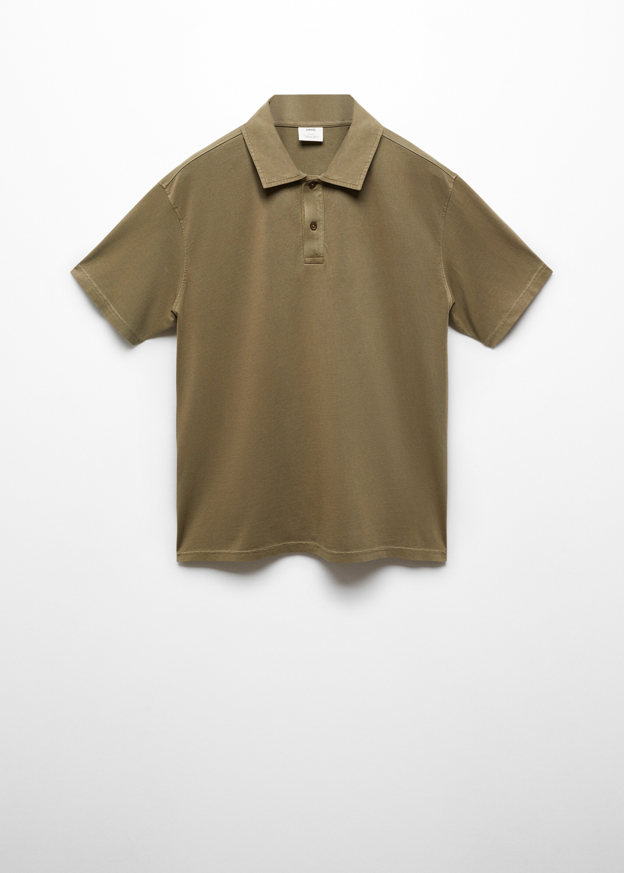 Relaxed-Fit-Poloshirt aus 100 % Baumwolle - Artikel ohne Model