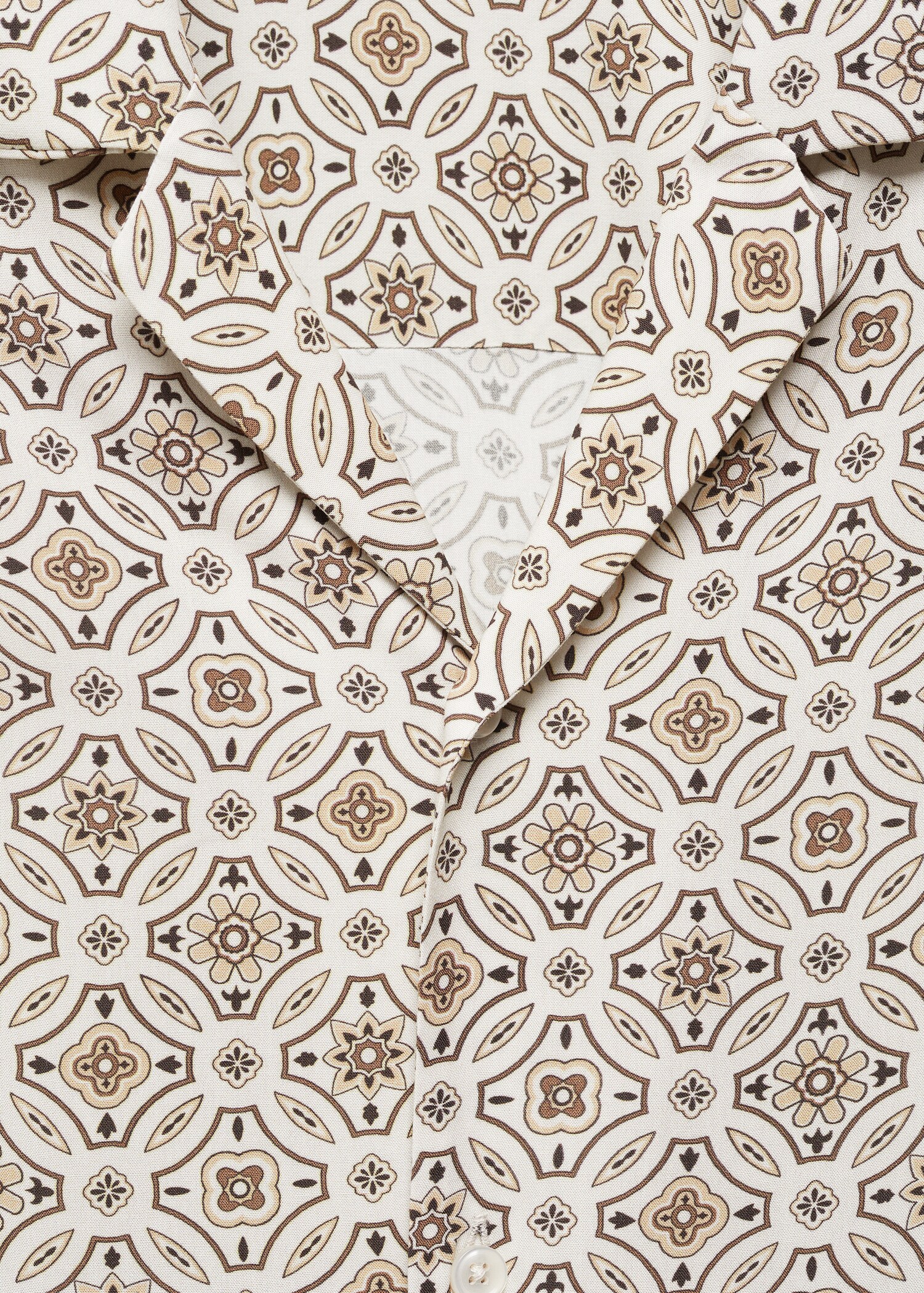Regular-fit flowy printed shirt - Details of the article 8