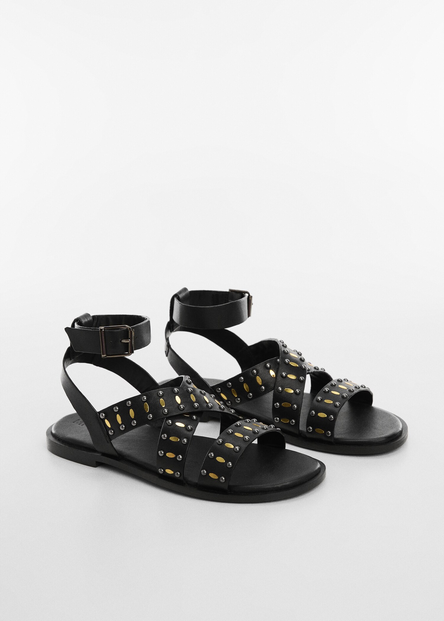 Sandales brides perles - Plan moyen