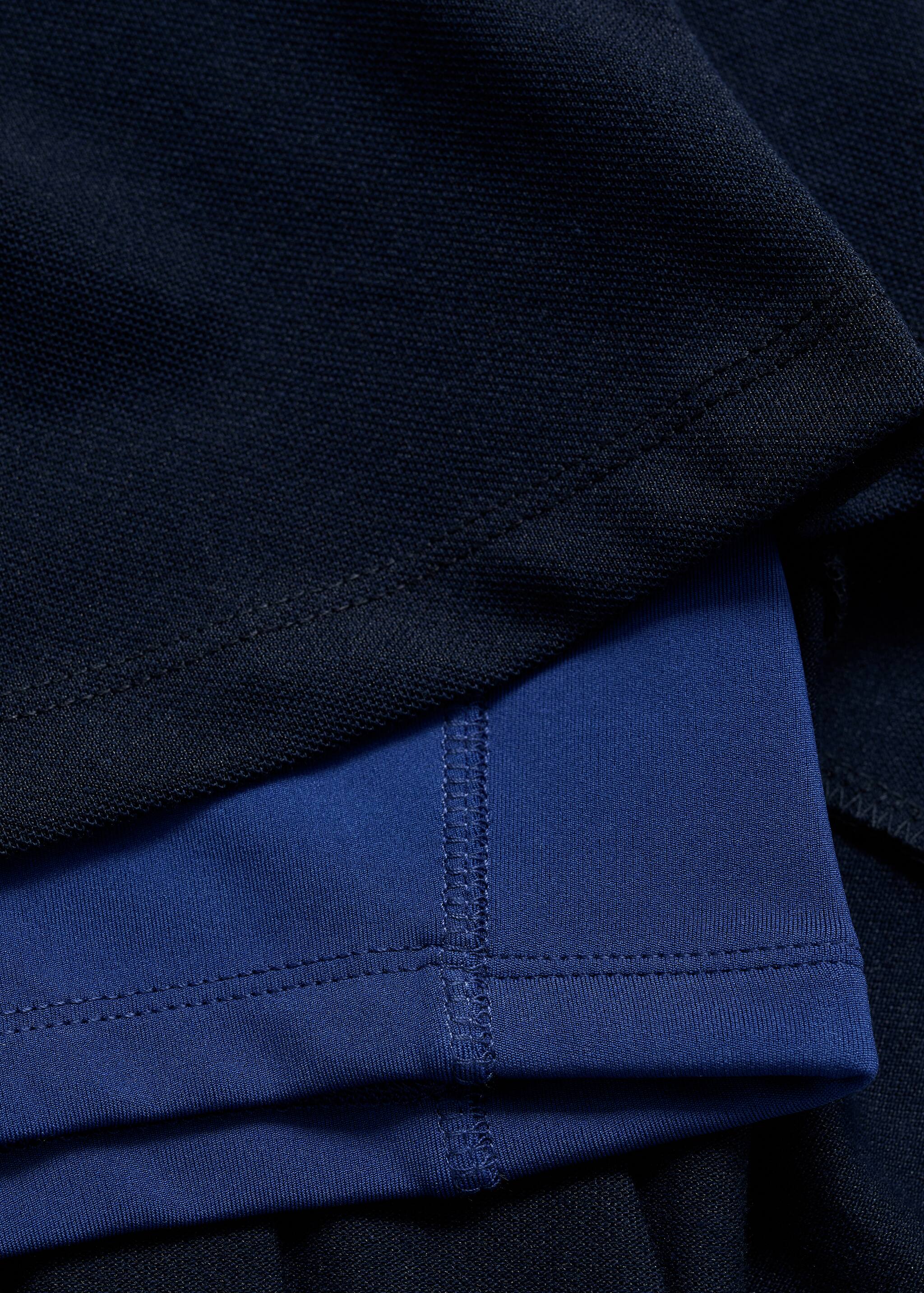 Wide pleated skirt - Details of the article 0