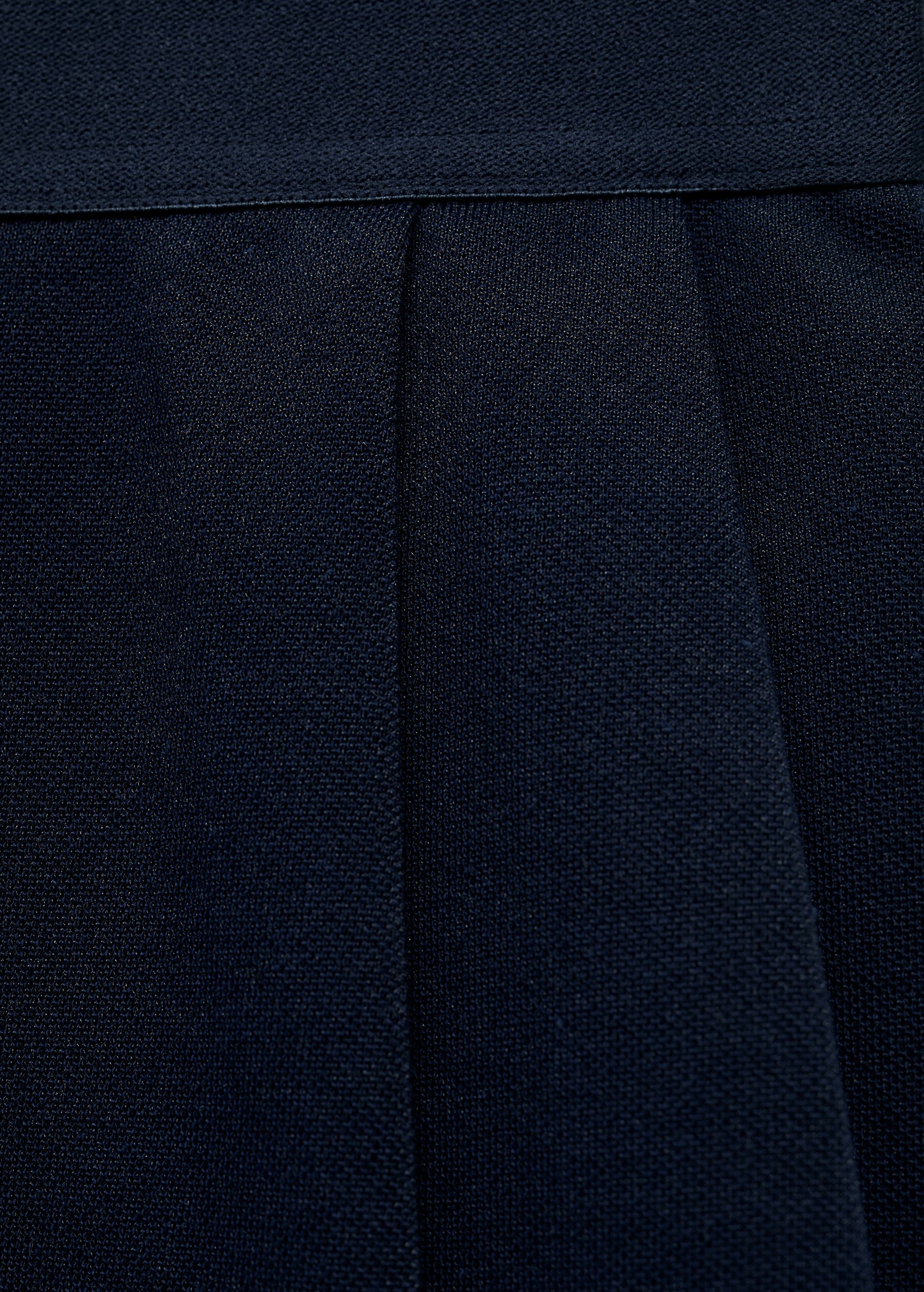 Wide pleated skirt - Details of the article 8