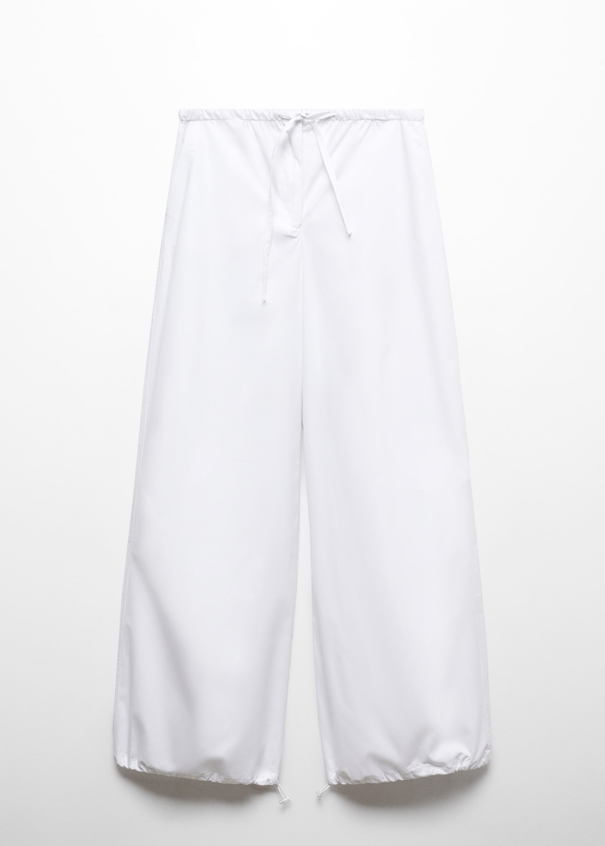 100% cotton parachute trousers - Article without model