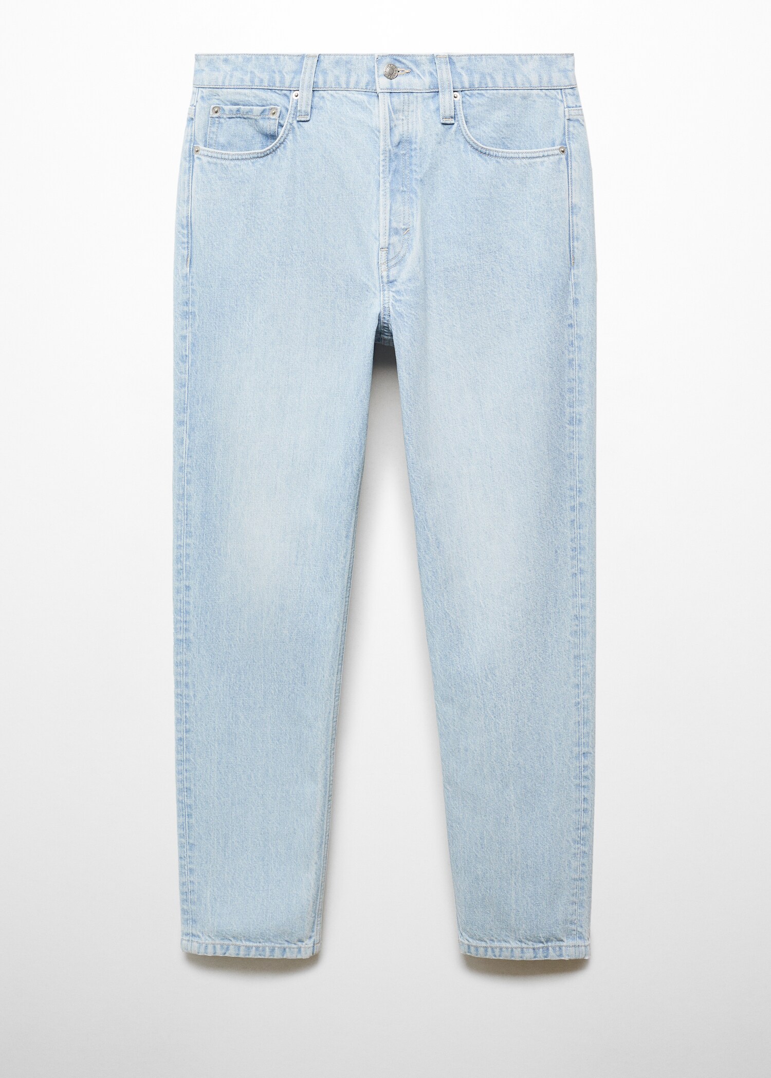 Regular fit cotton tencel jeans BERTO® - Article without model