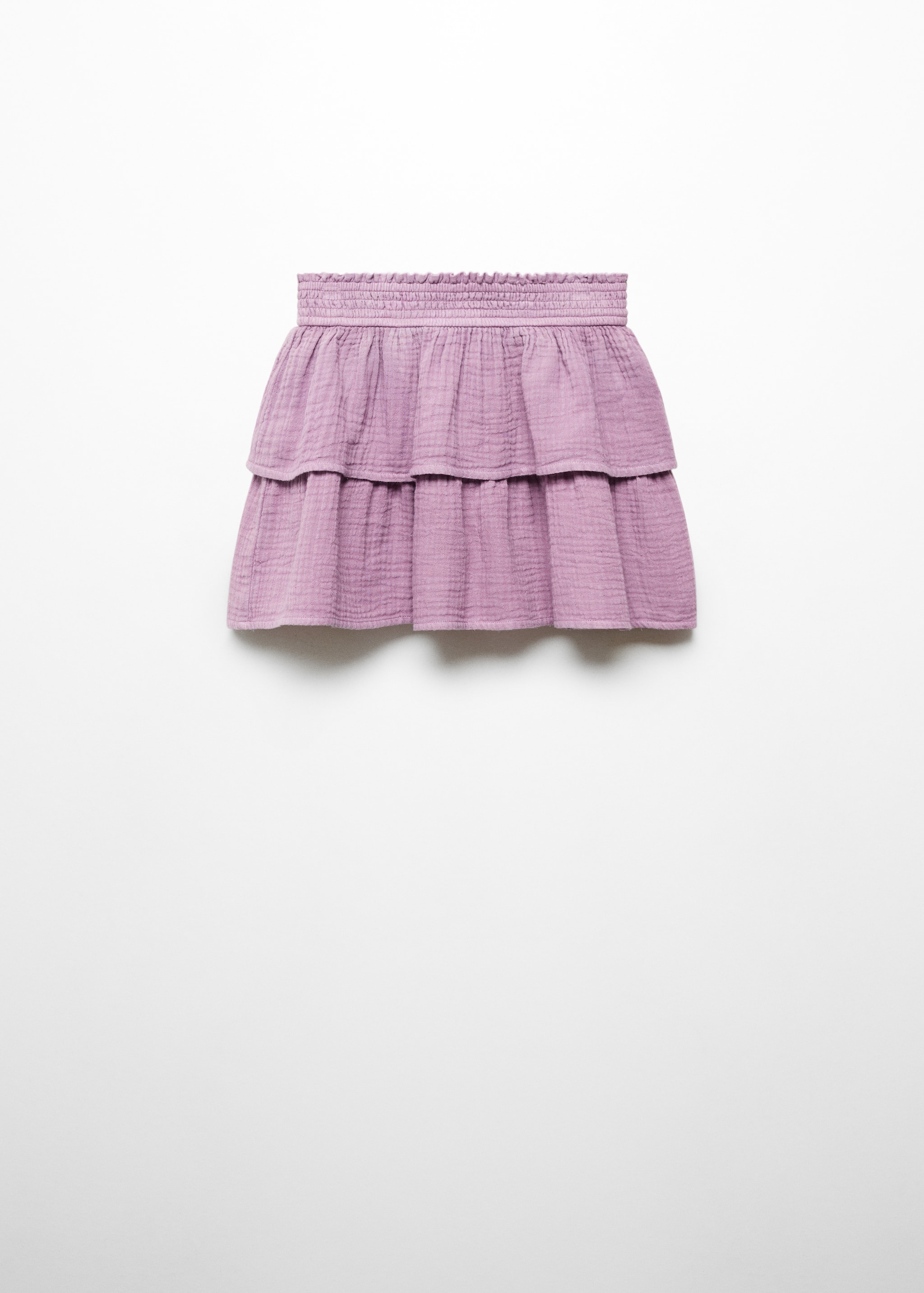 Хлопковая юбка с воланами - Изделие без модели