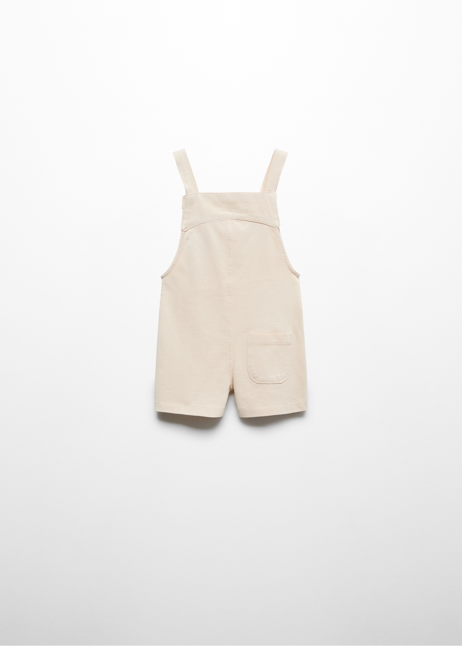 Salopette courte coton - Verso de l’article