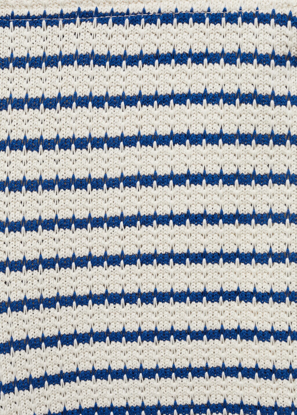 Mango Crochet striped pants