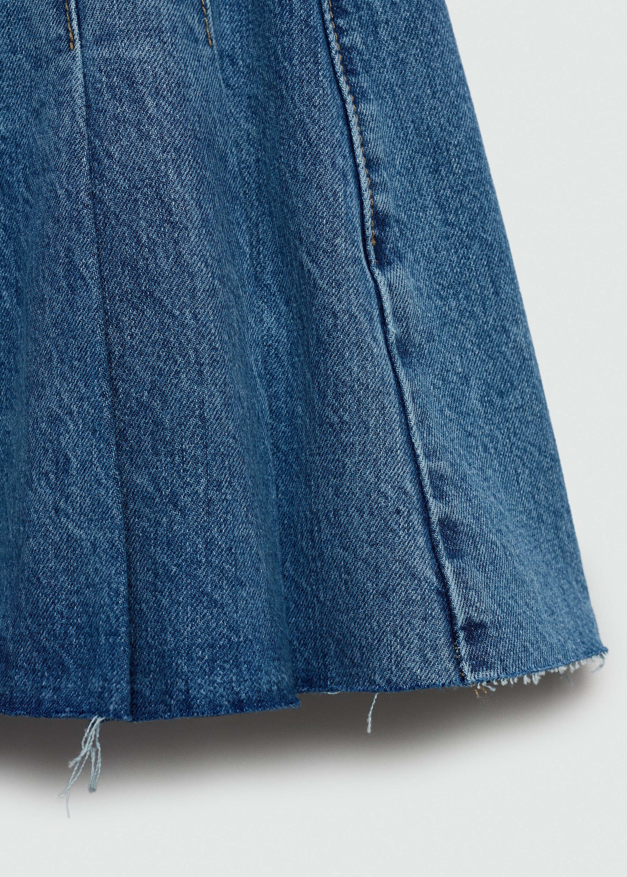Denim mini-skirt - Детальніше про товар 0