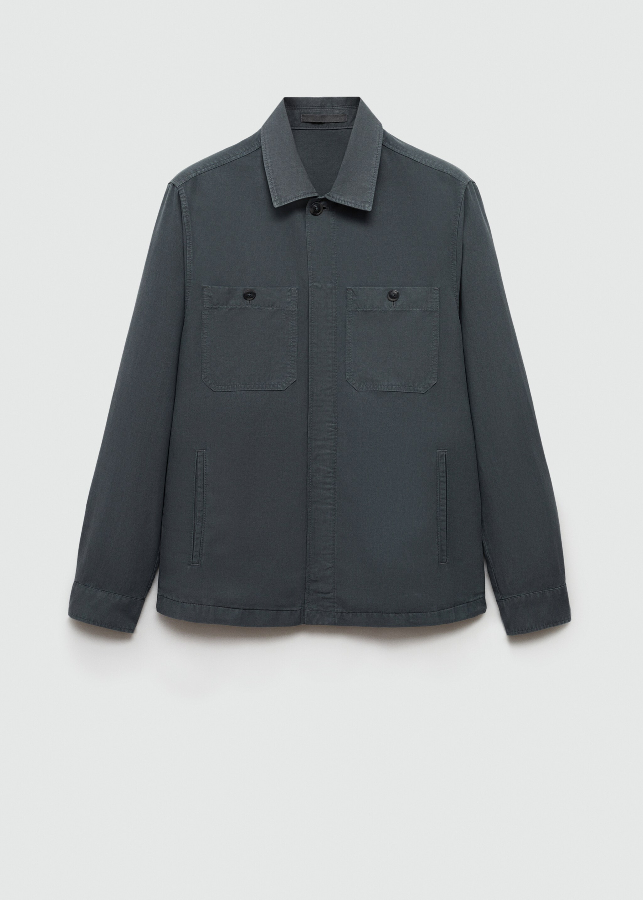 Surchemise slim-fit Tencel lin - Article sans modèle