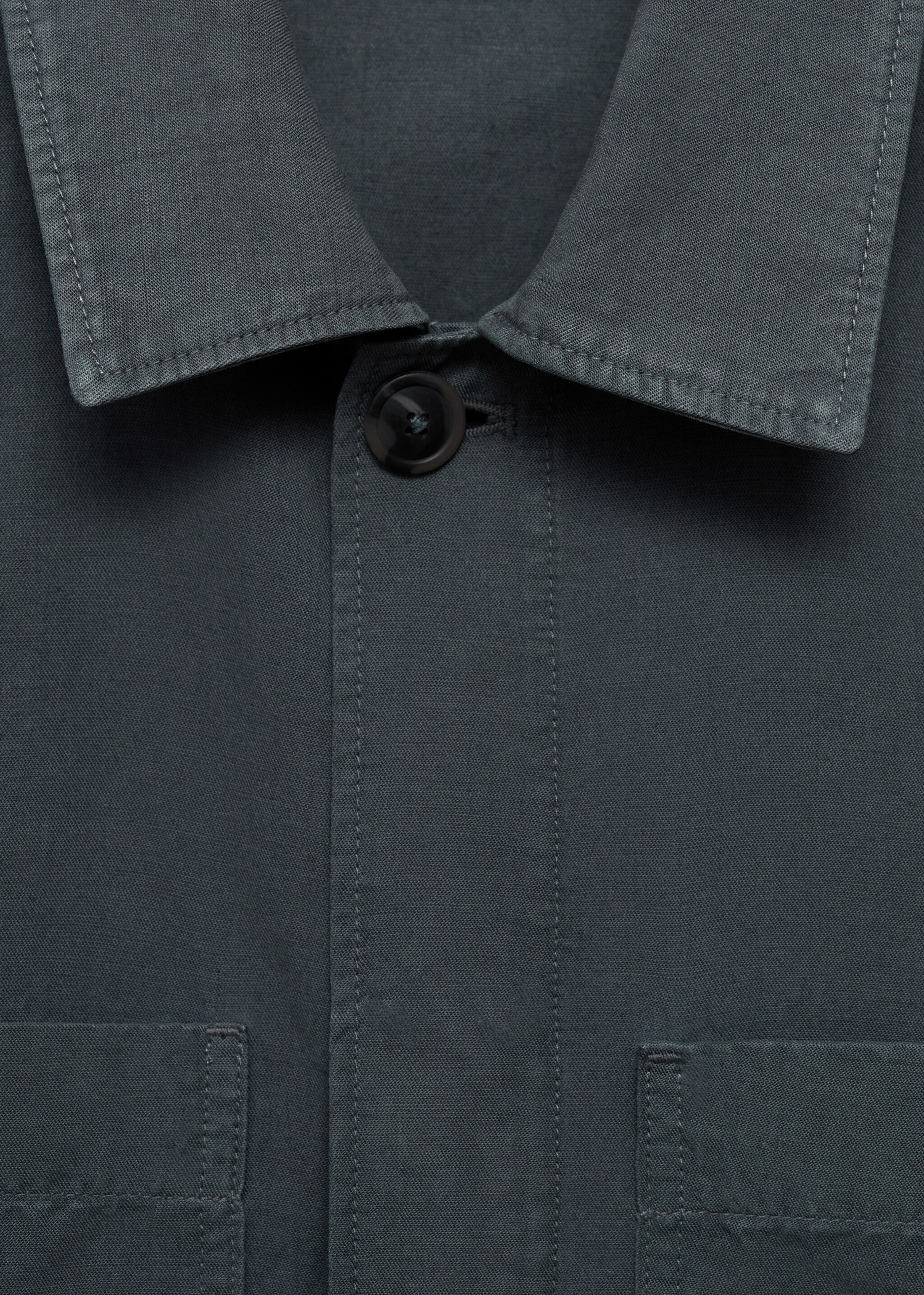 Surchemise slim-fit Tencel lin - Détail de l'article 0