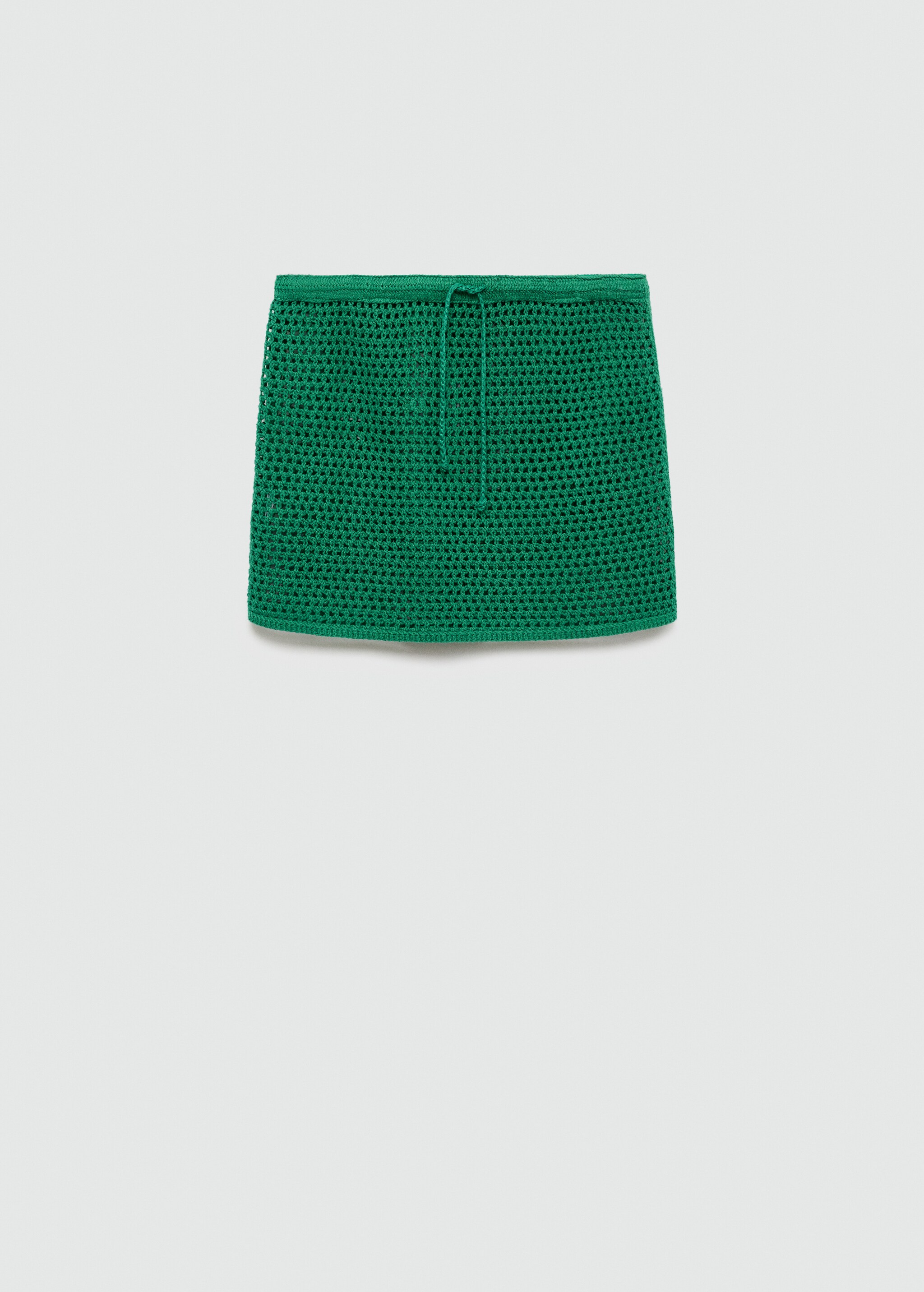 Crochet mini skirt - Article without model