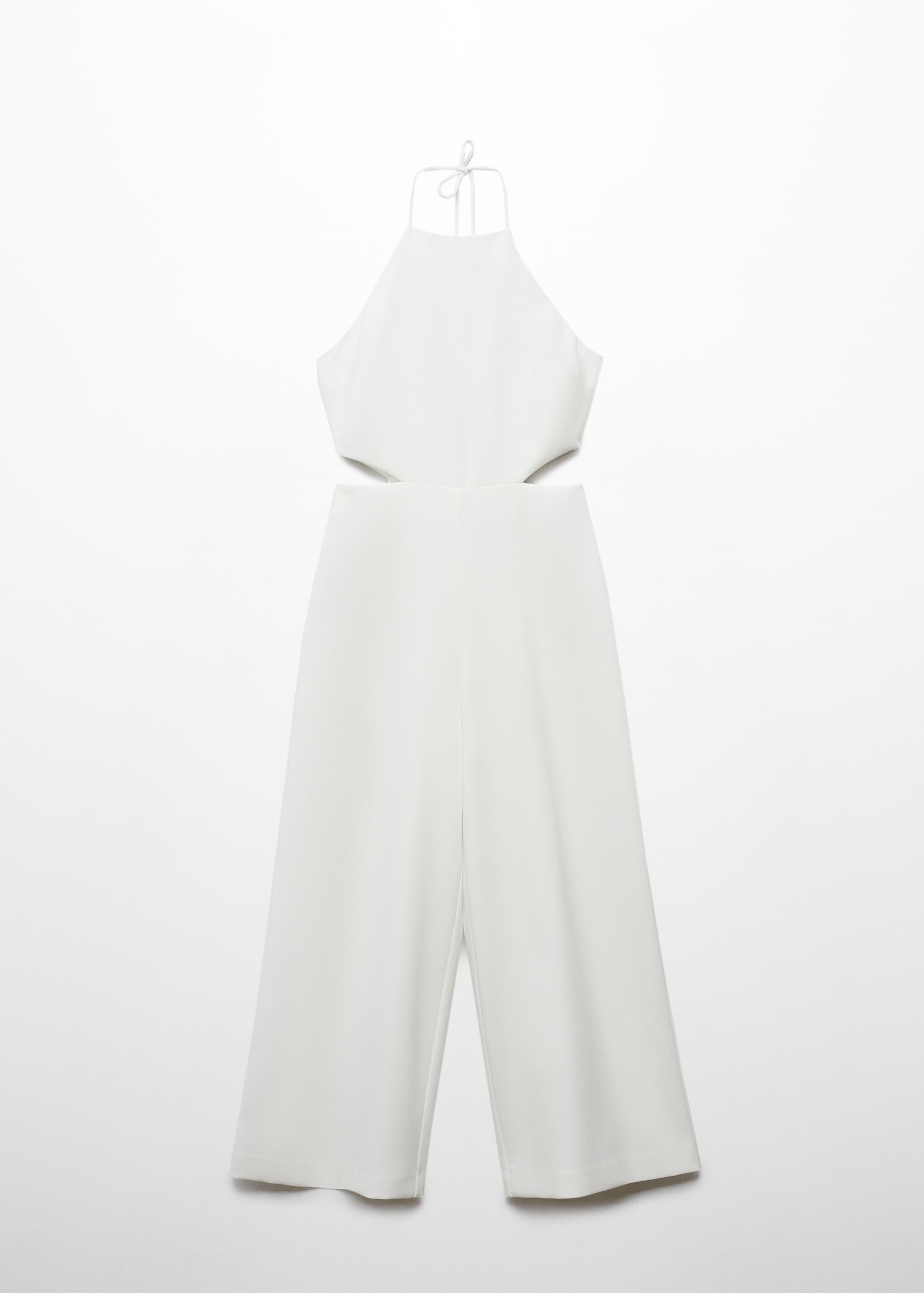 Halter jumpsuit with slits - Article without model