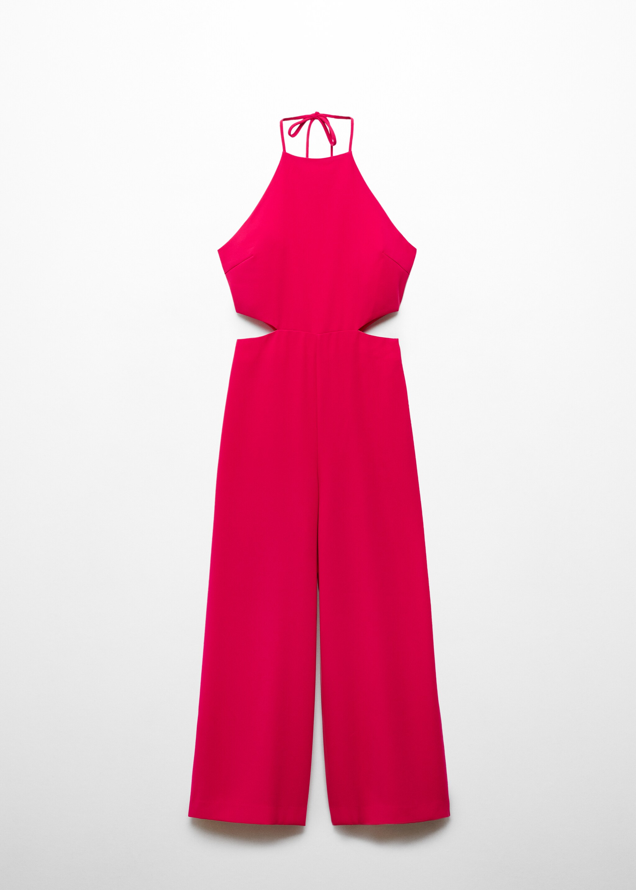 Halter jumpsuit with slits - Article without model