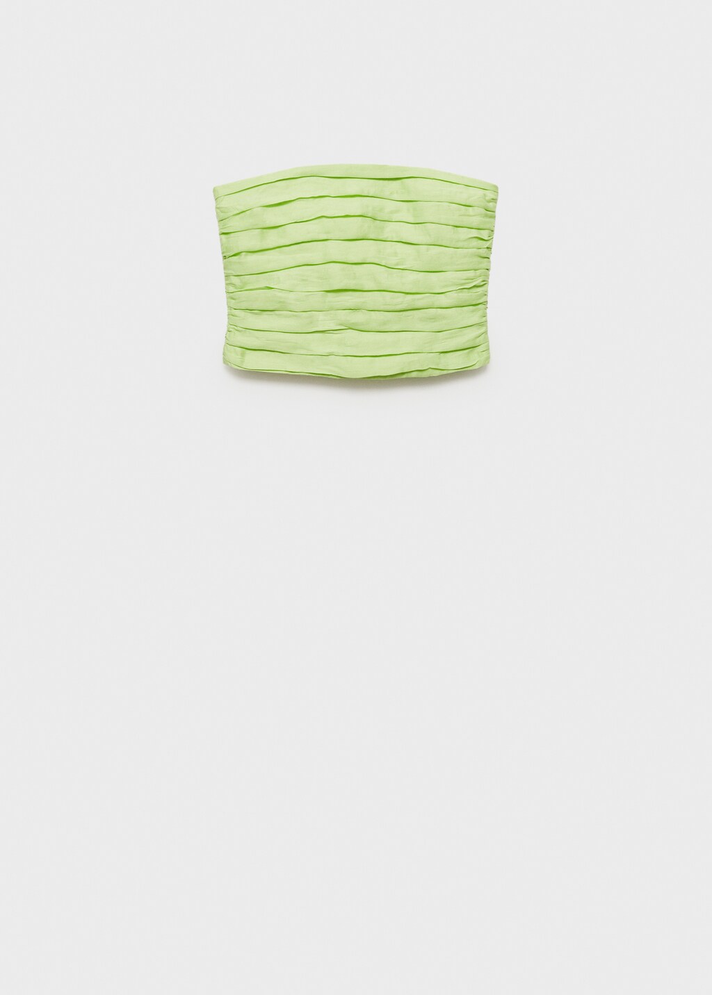 スペイン発送 MANGO トロピカルラップドレス 上品カジュアル Draped crop top - Women | MANGO China