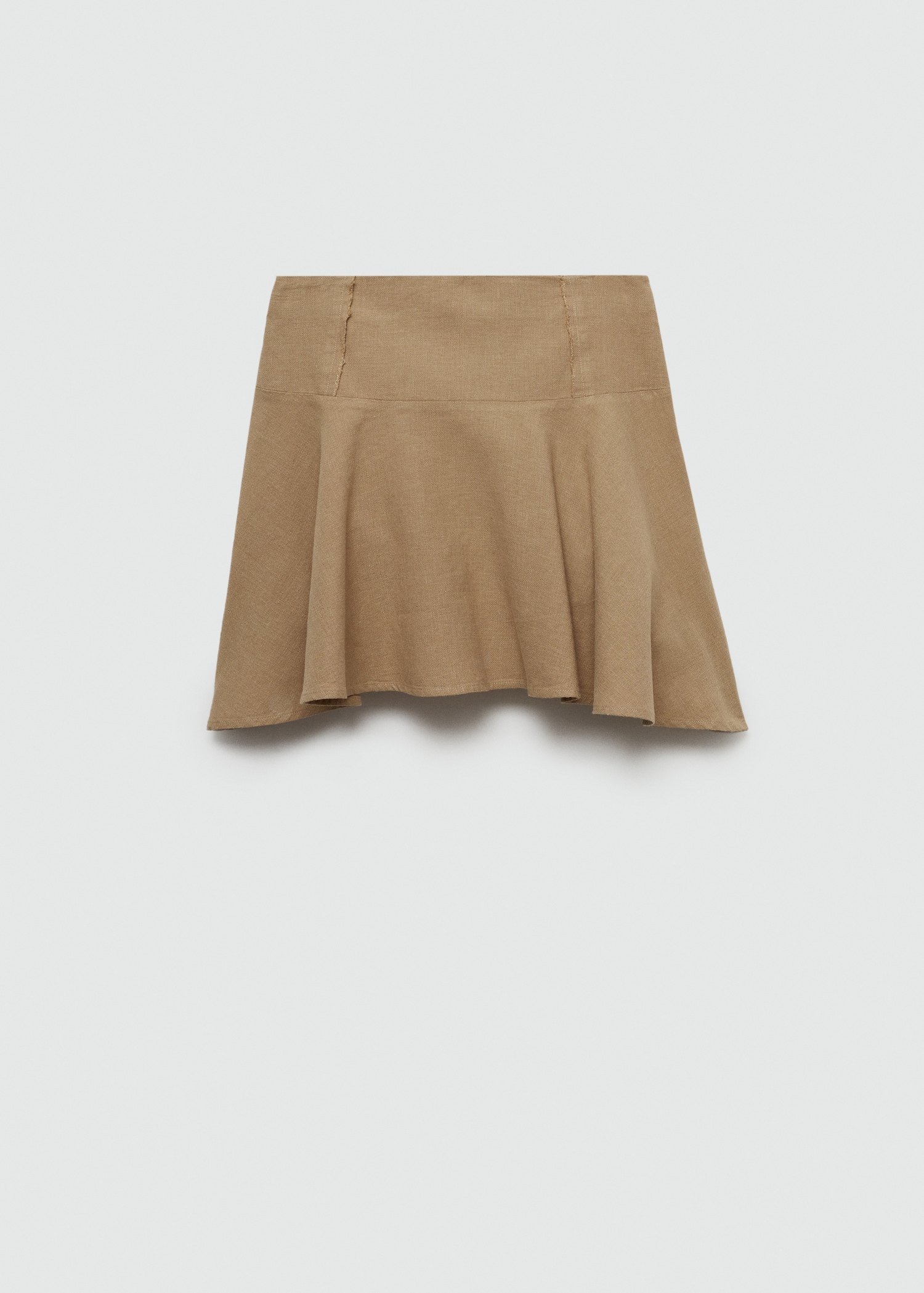 Asymmetrical cotton skirt - Article without model