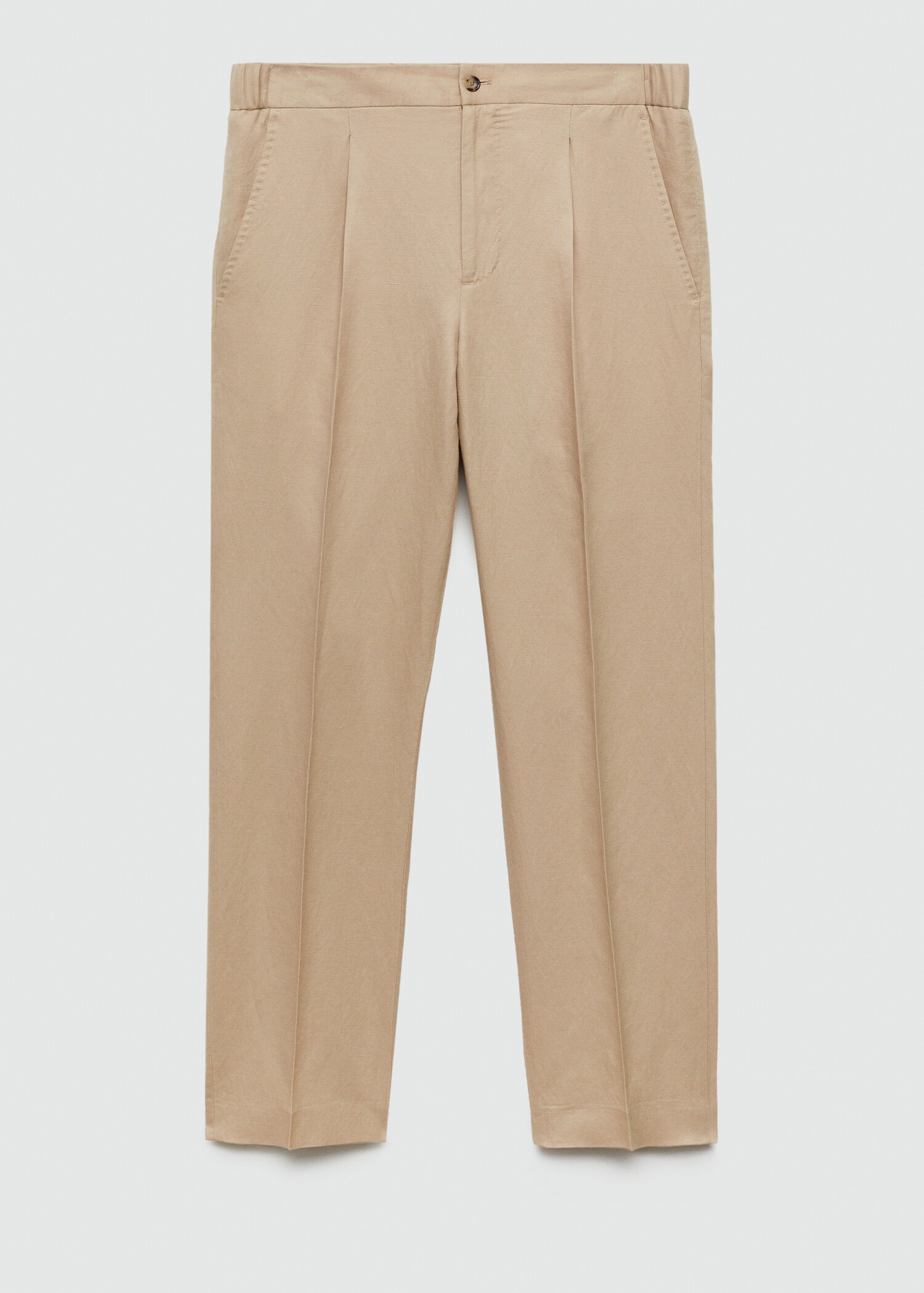 Pantalon Tencel lin pinces - Article sans modèle