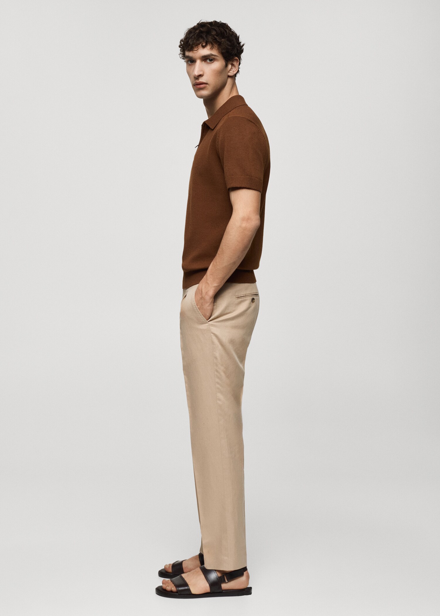 Pantalon Tencel lin pinces - Détail de l'article 2