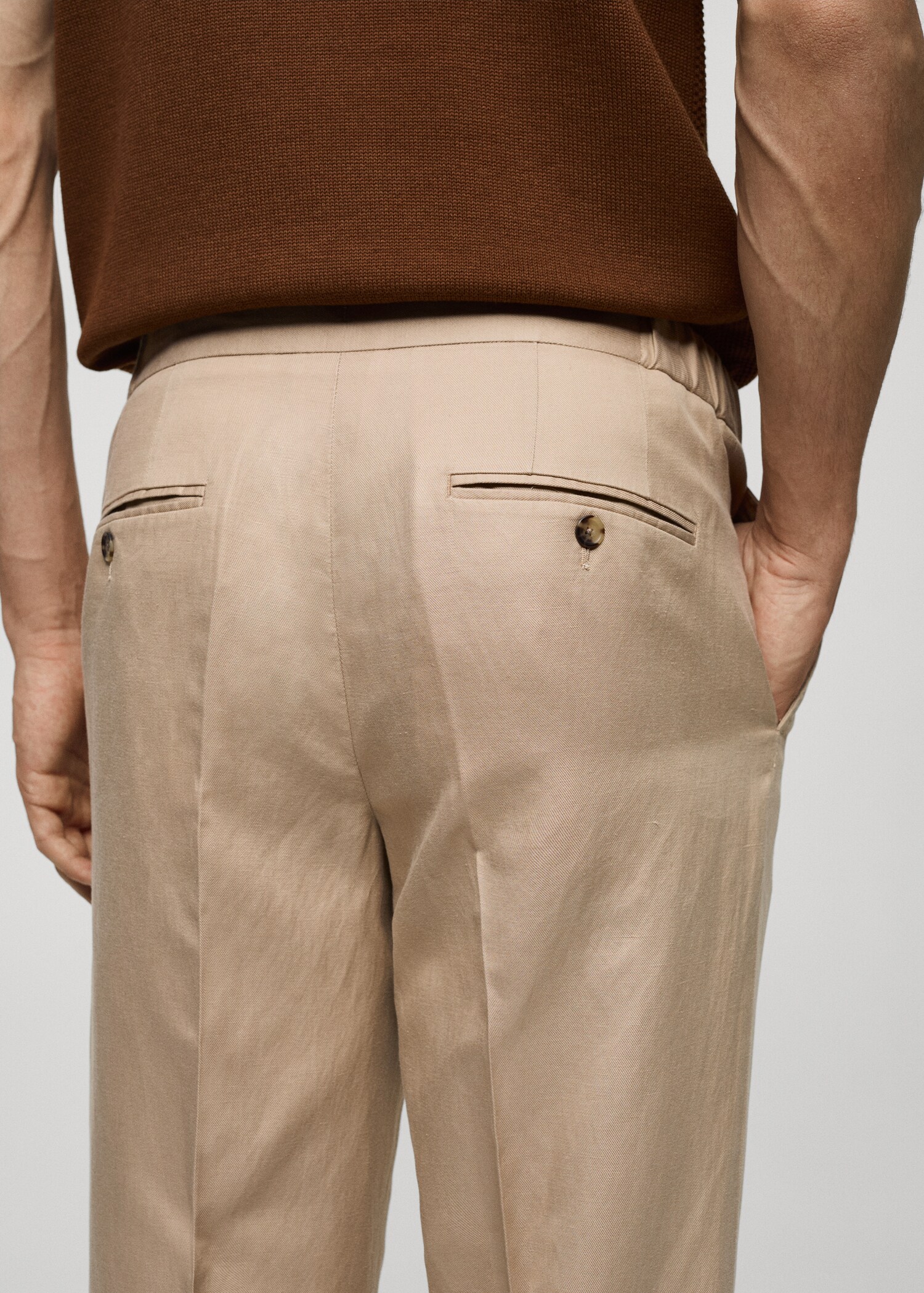 Pantalon Tencel lin pinces - Détail de l'article 6