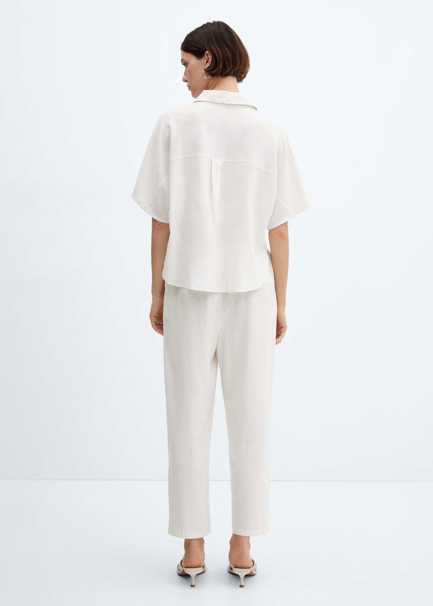 Camisa lli màniga curta - Revers de l'article