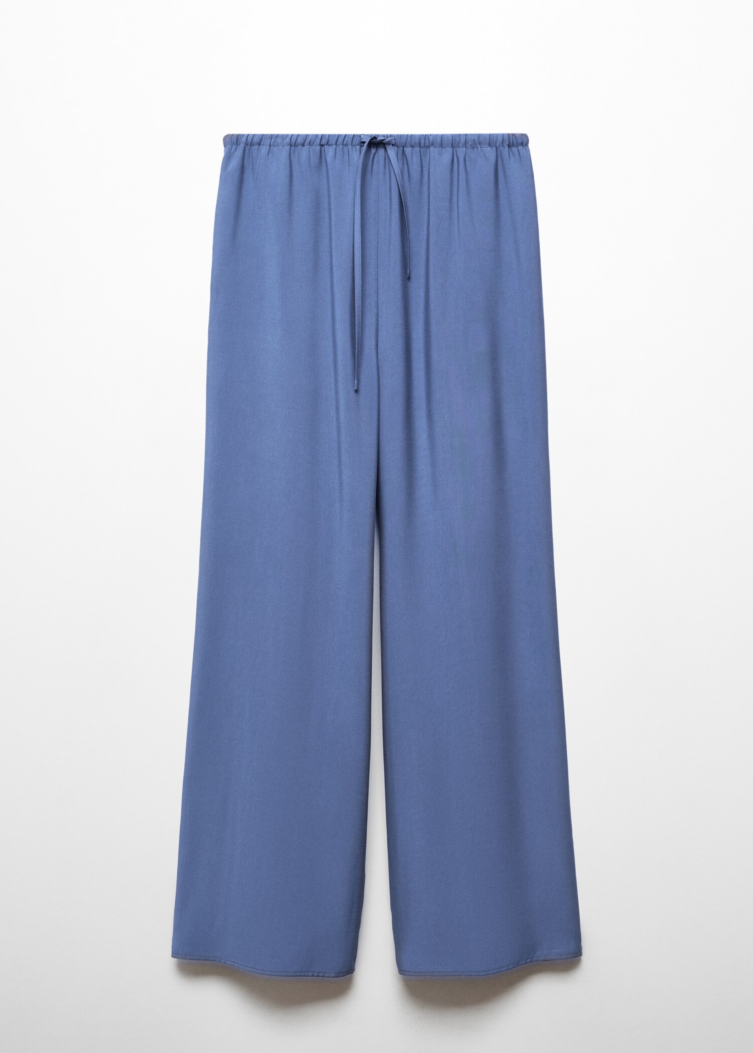 Pantalons wideleg cintura elàstica - Article sense model