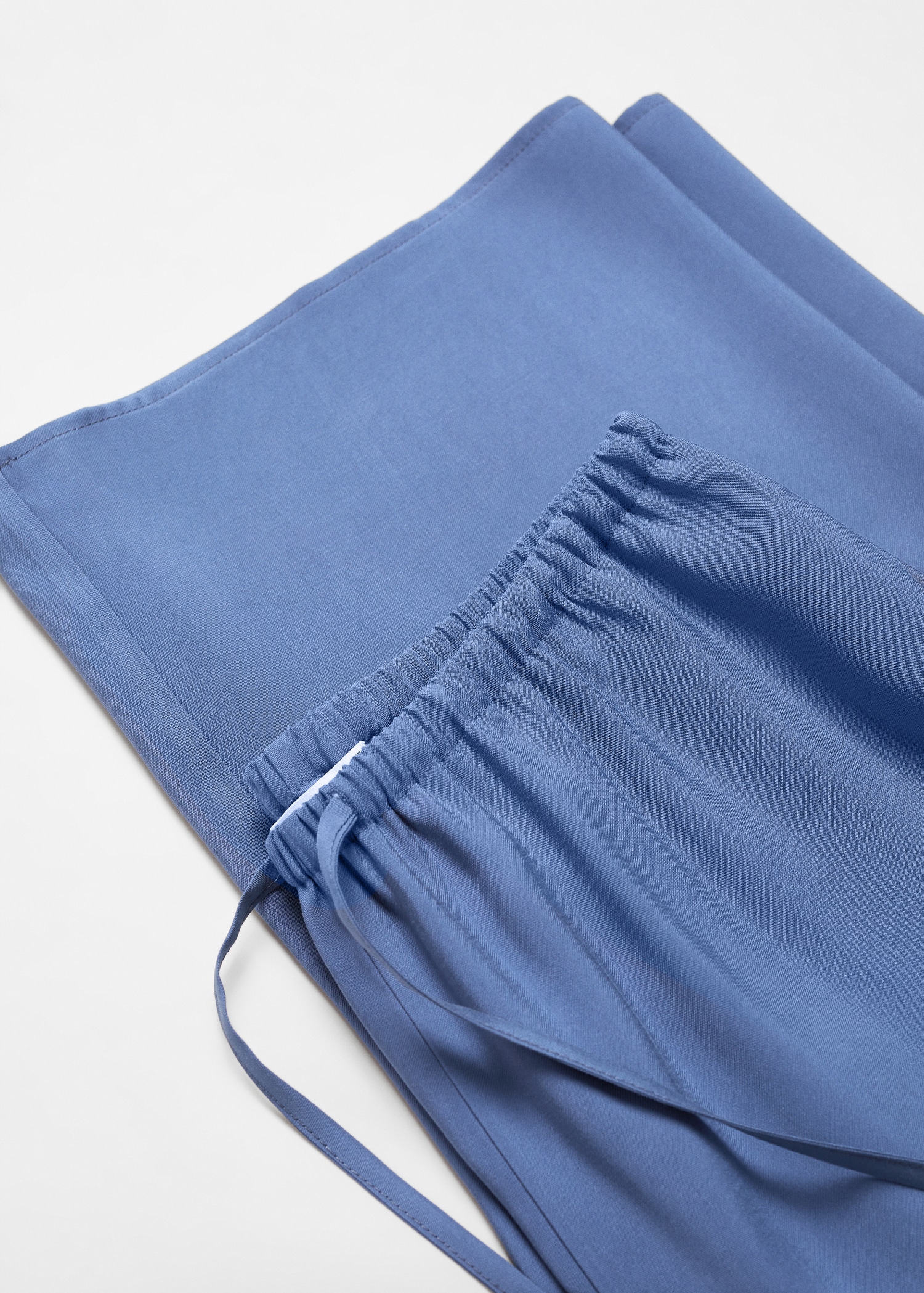 Pantalons wideleg cintura elàstica - Detall de l'article 8