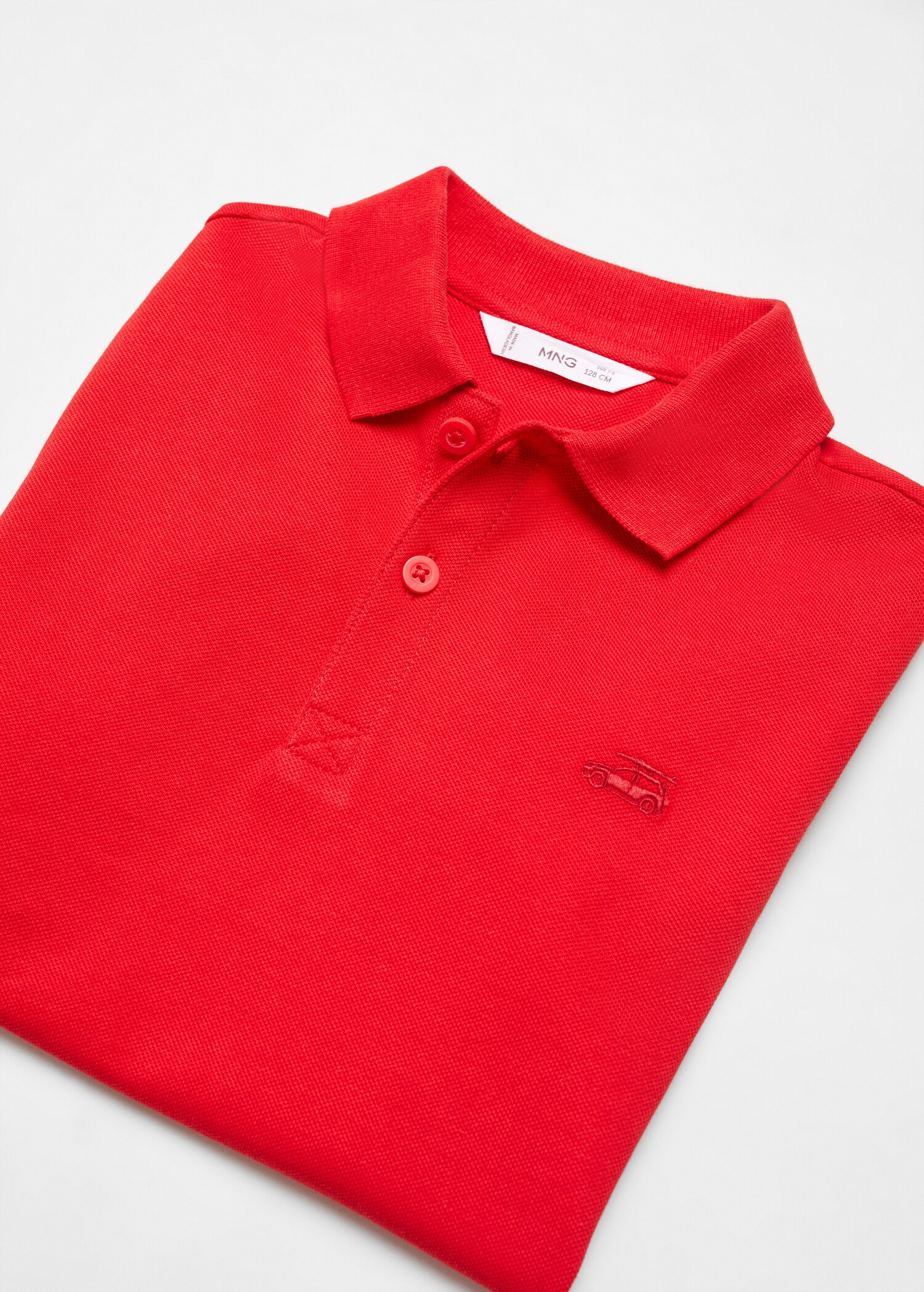 Polo coton brodé - Détail de l'article 8