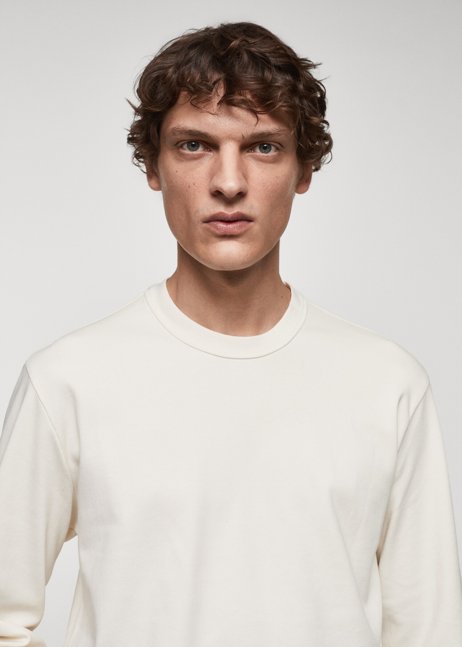 100% cotton long-sleeved t-shirt - Details of the article 1