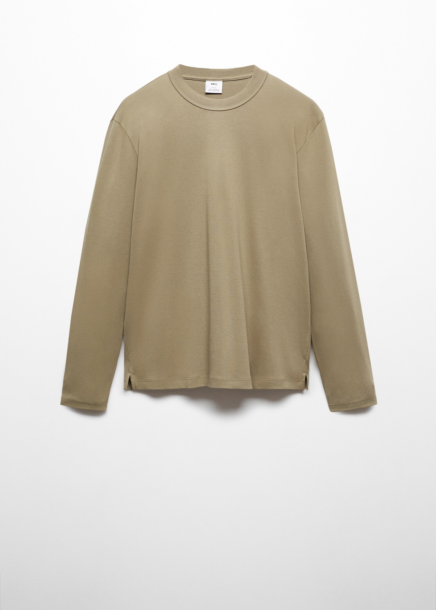 T-shirt 100 % coton manches longues - Article sans modèle
