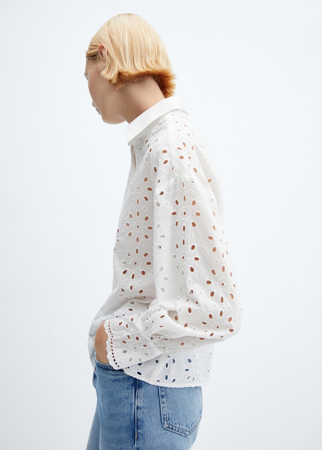 Womens - Black -   Embroidered Shirt 42961 main image 0