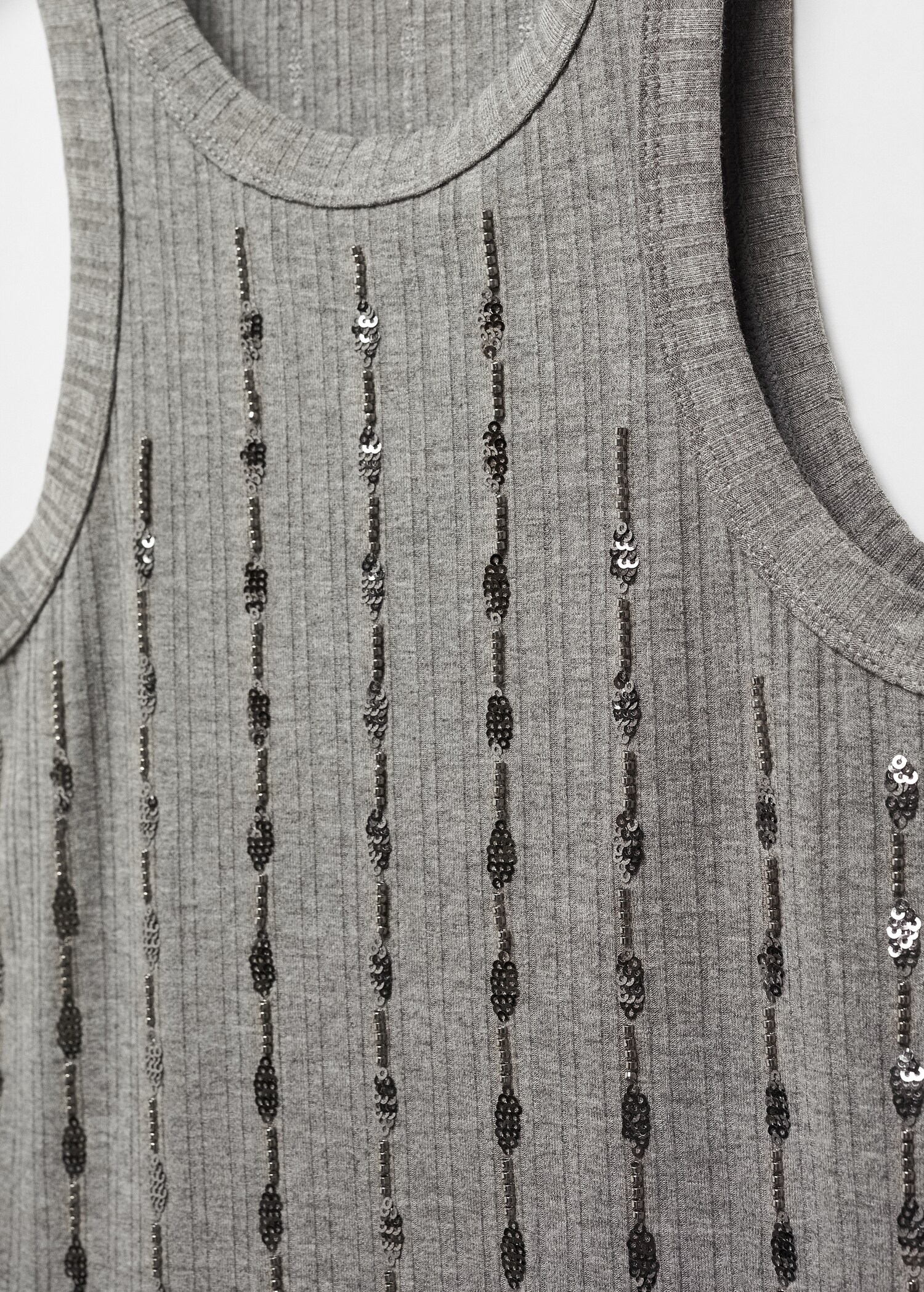 Top maille broderie paillettes - Détail de l'article 8