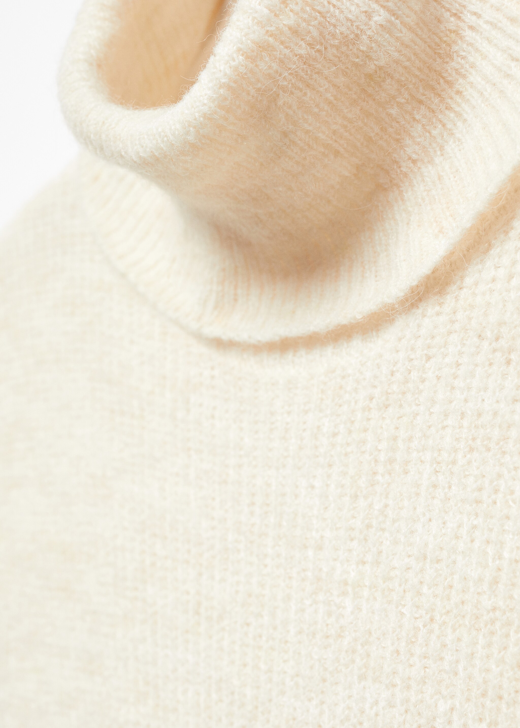 Knitted turtleneck dress - Details of the article 8
