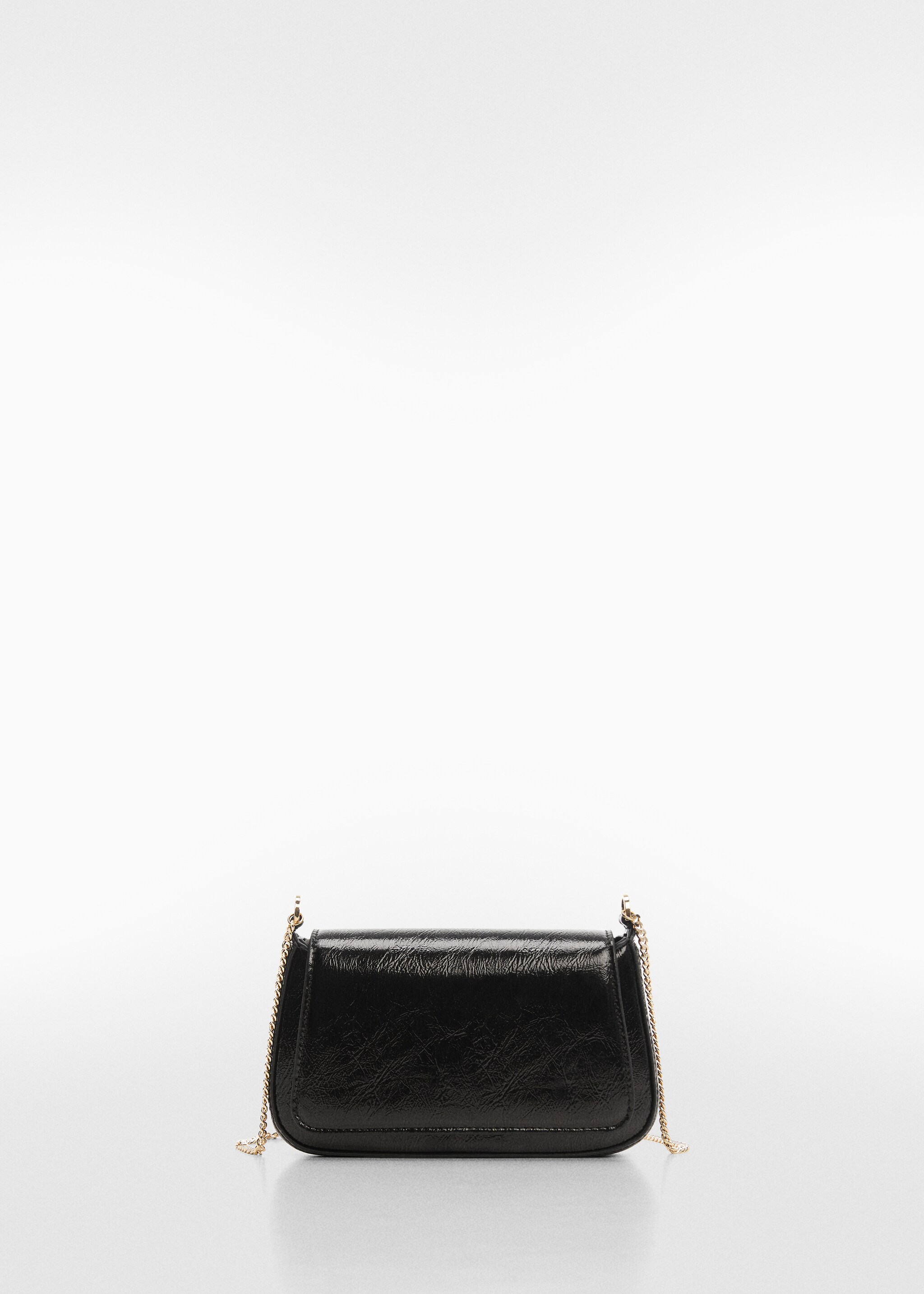 Patent leather-effect chain bag - Article without model