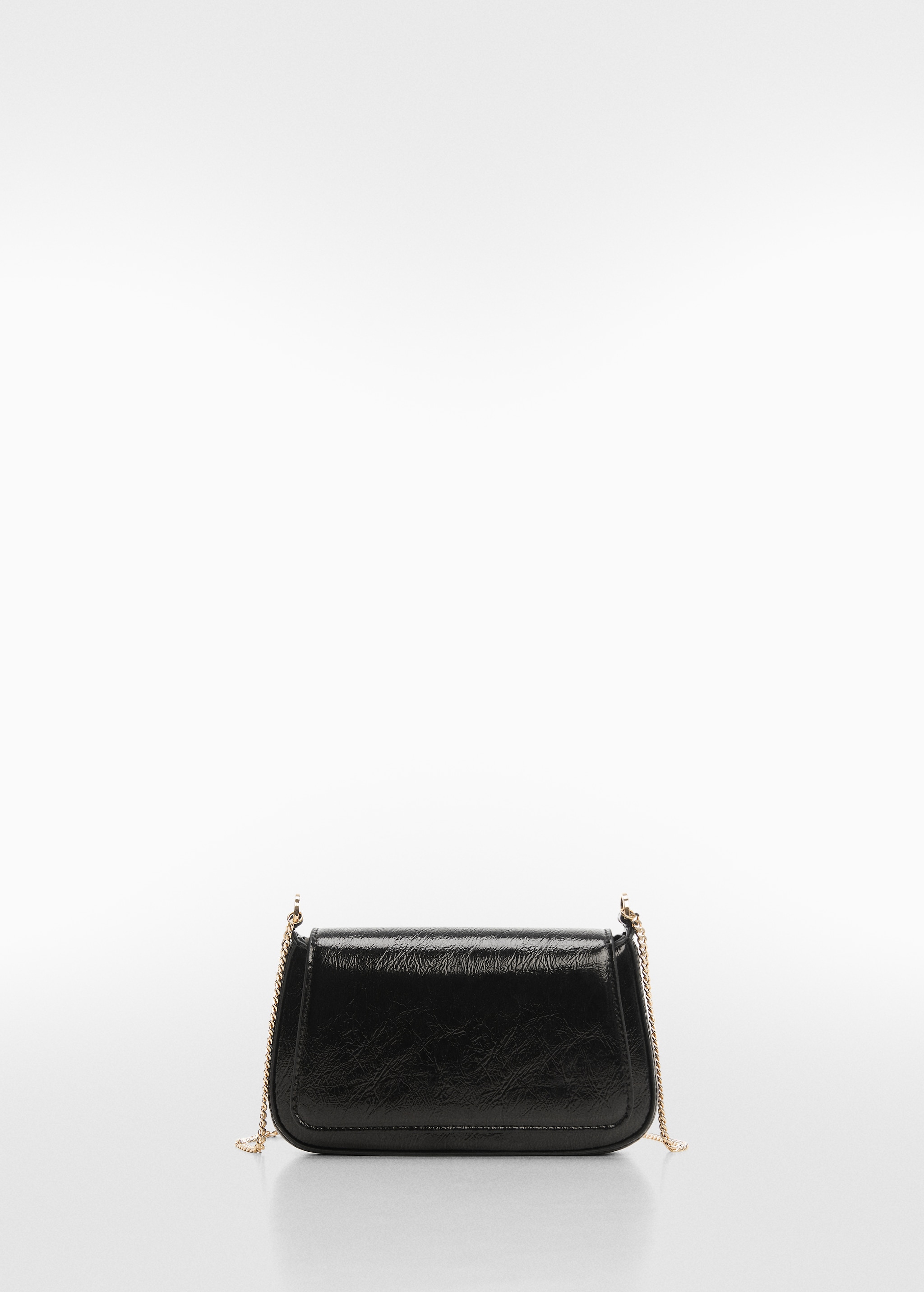 Patent leather-effect chain bag - Article without model