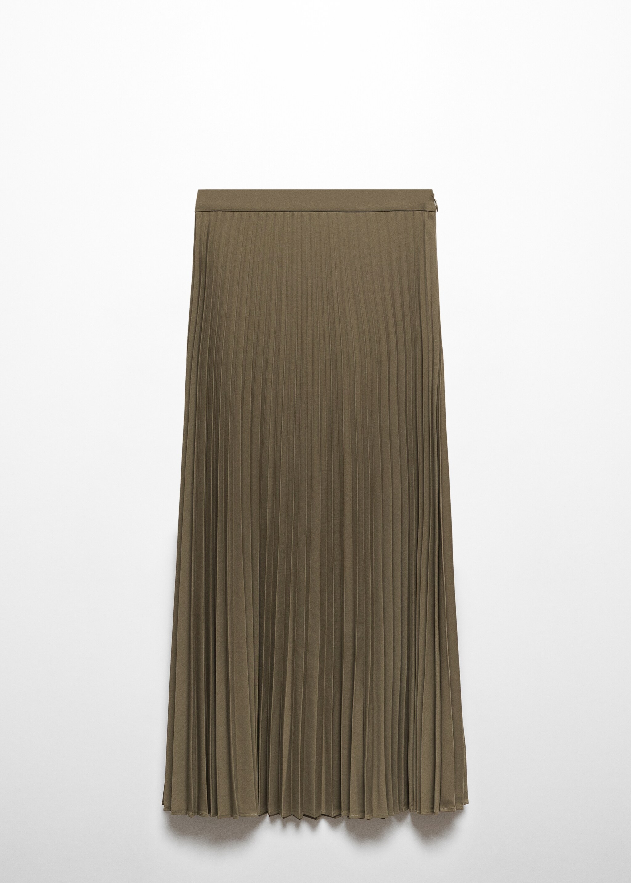 Длинная плиссированная юбка - Изделие без модели