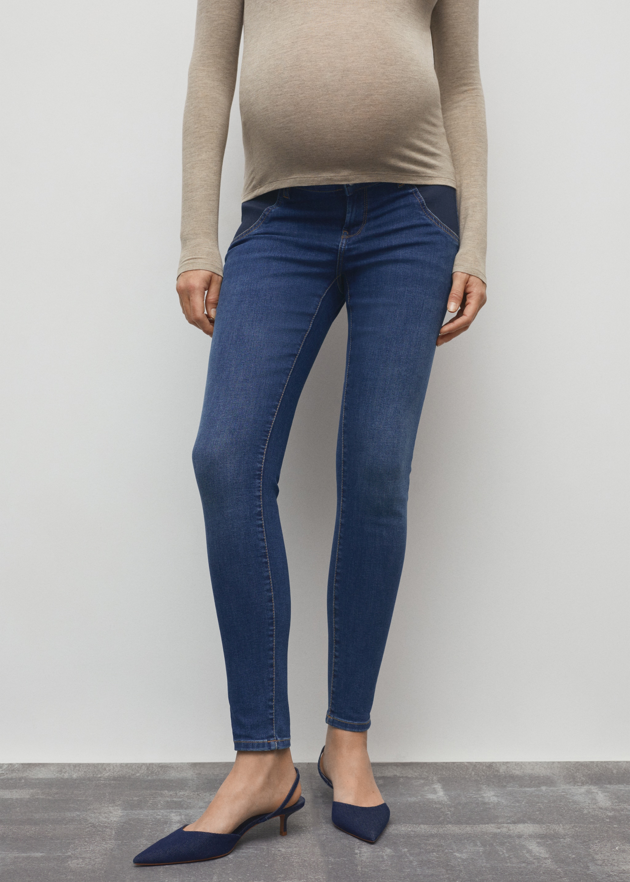 Maternity skinny jeans - Medium plane