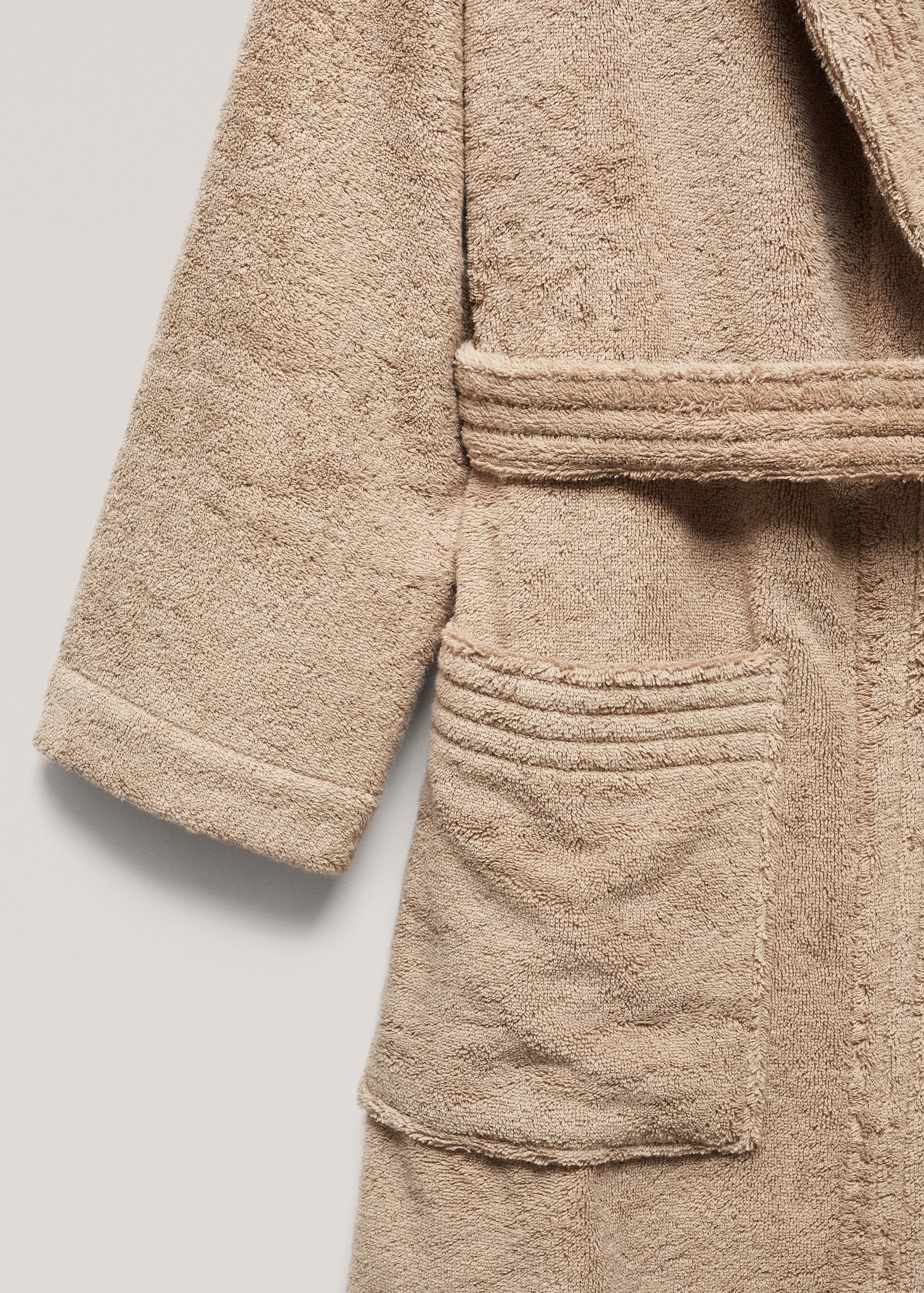 100% cotton bathrobe - Details of the article 3