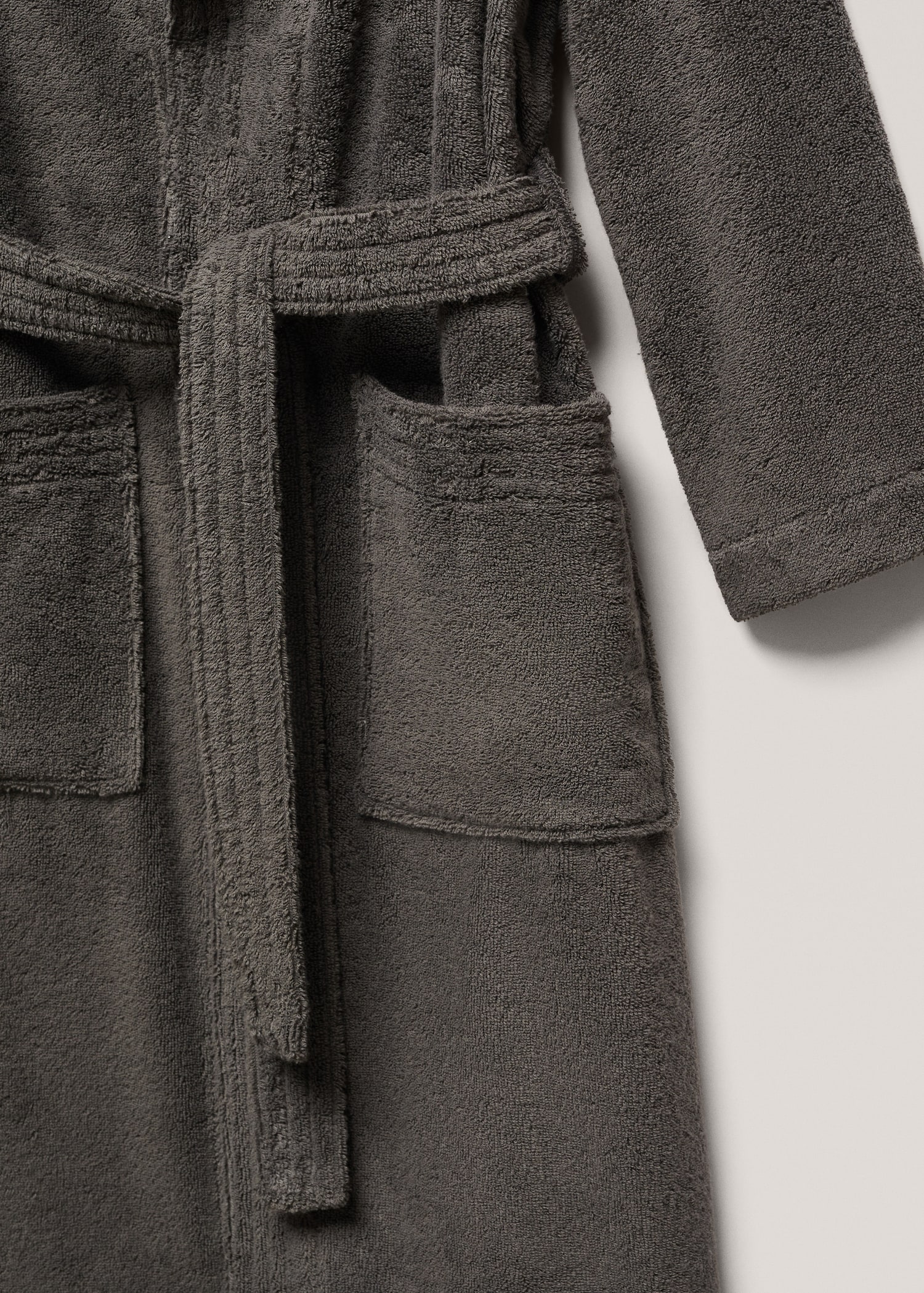 100% cotton bathrobe - Details of the article 2