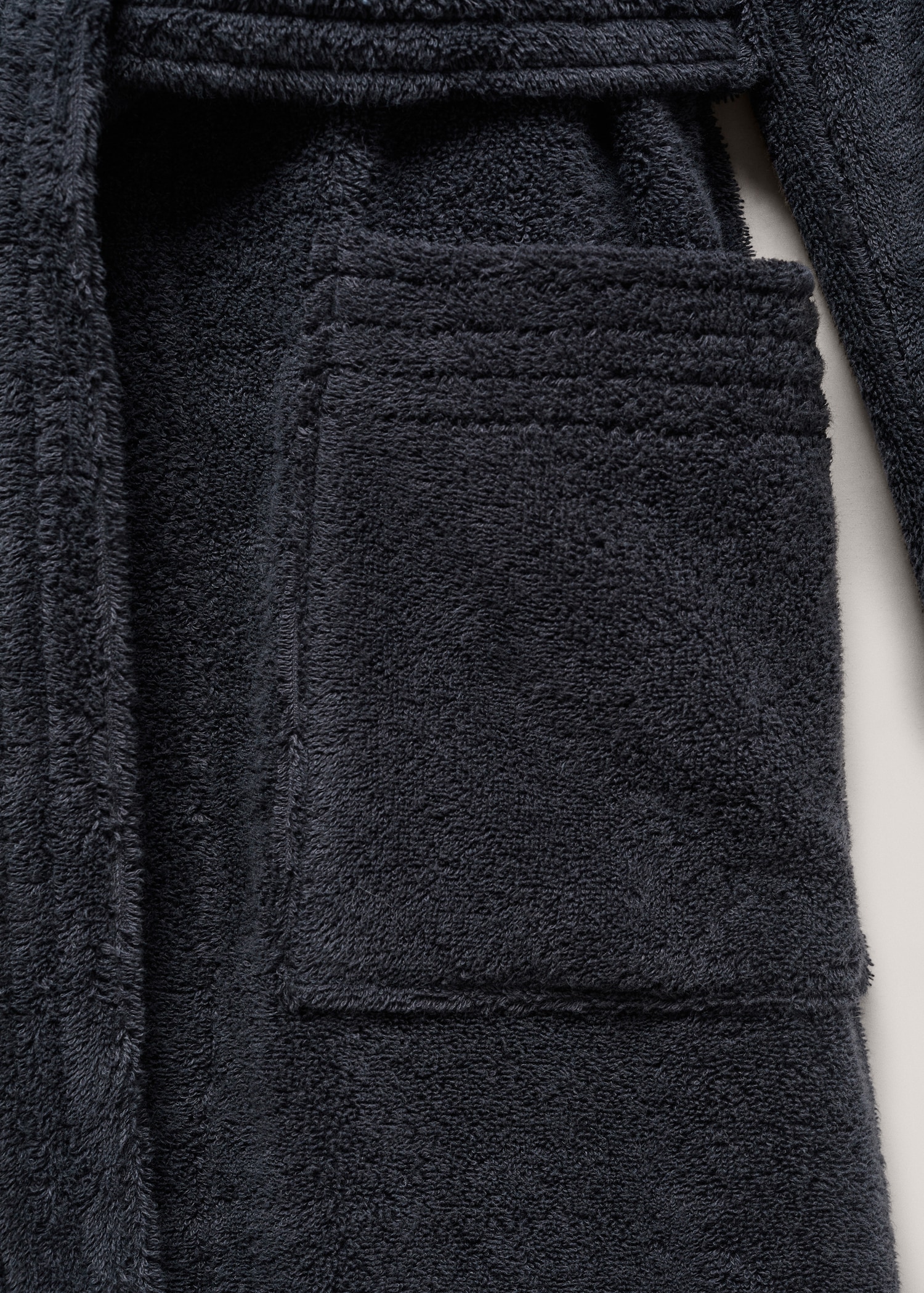 100% cotton bathrobe - Details of the article 1