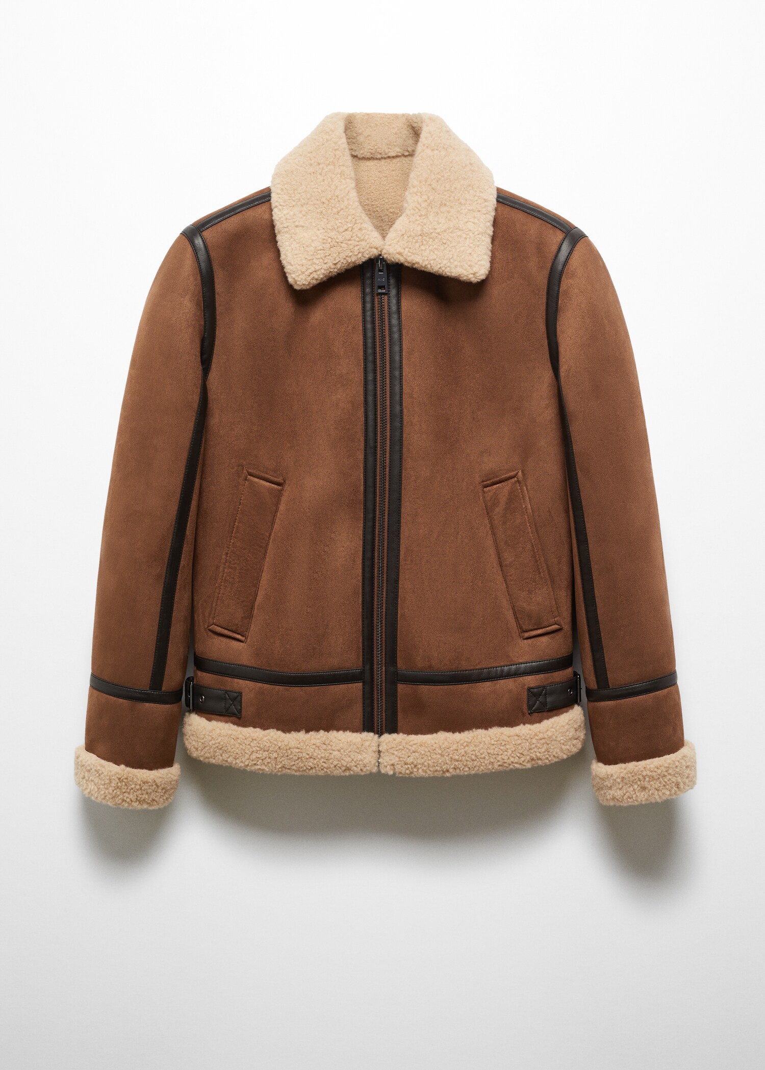 Shearling-lined jacket - Article without model