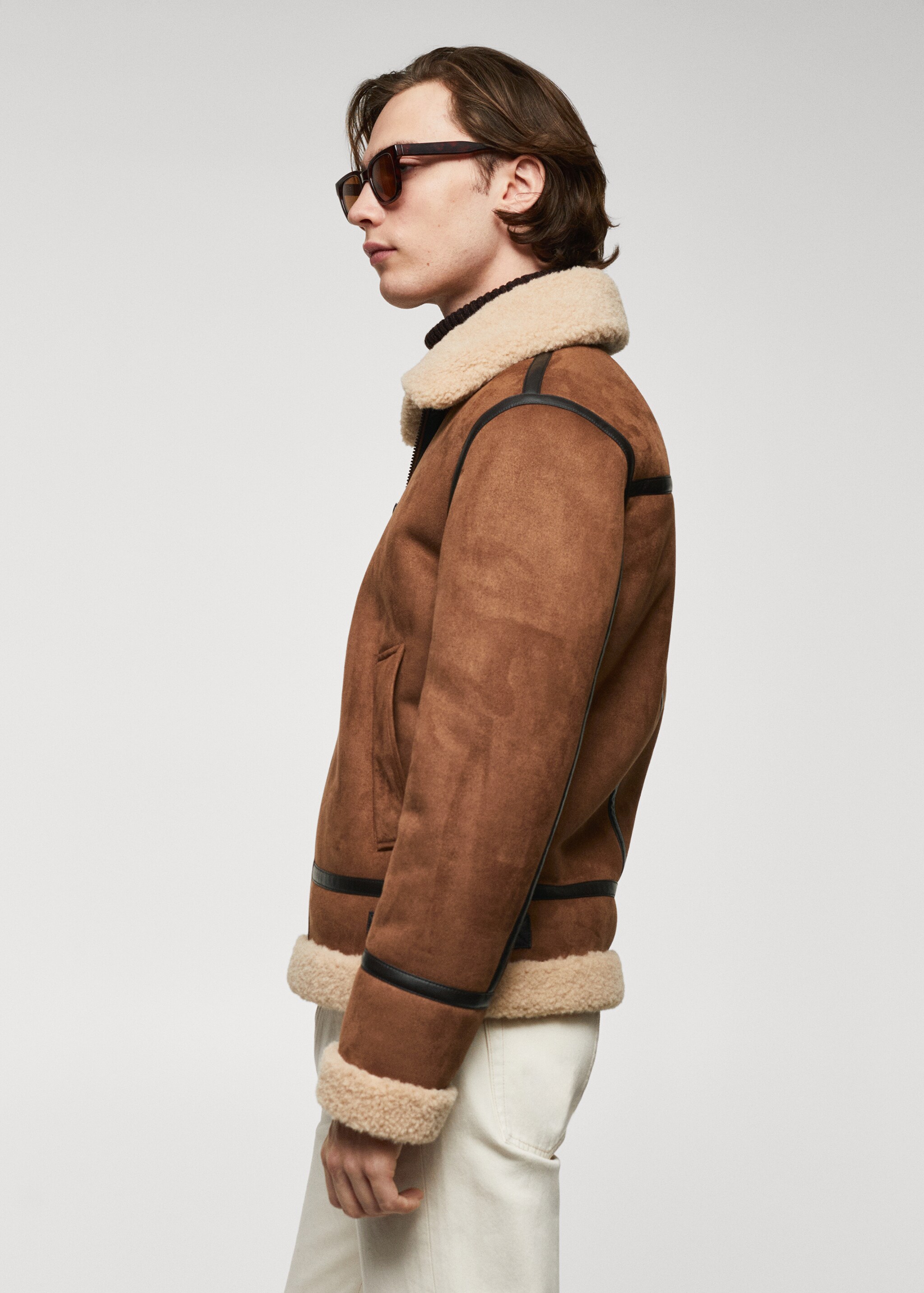 Shearling-lined jacket - Details of the article 2