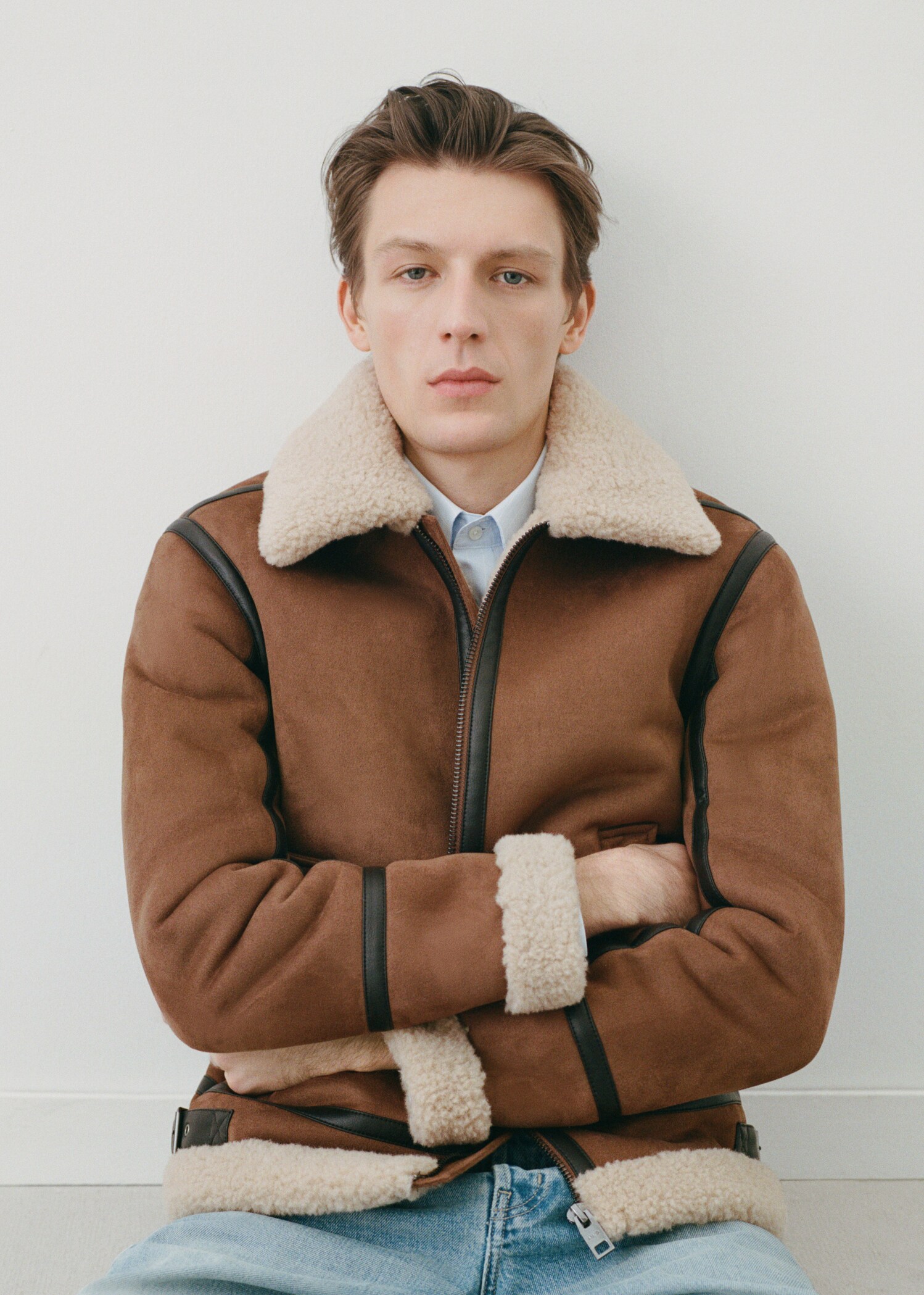 Shearling-lined jacket - Details of the article 5