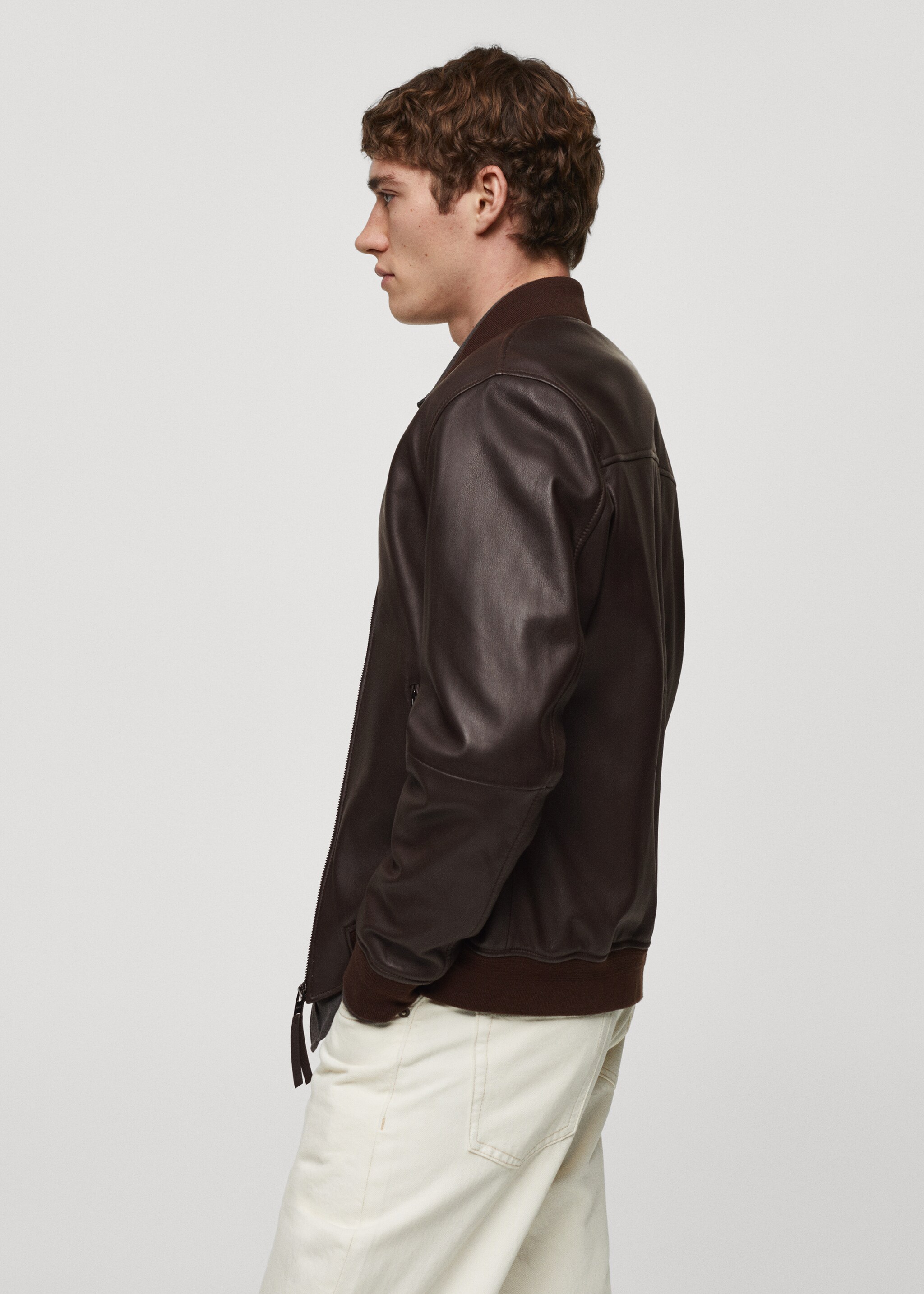 Blouson 100 % cuir nappa - Détail de l'article 4