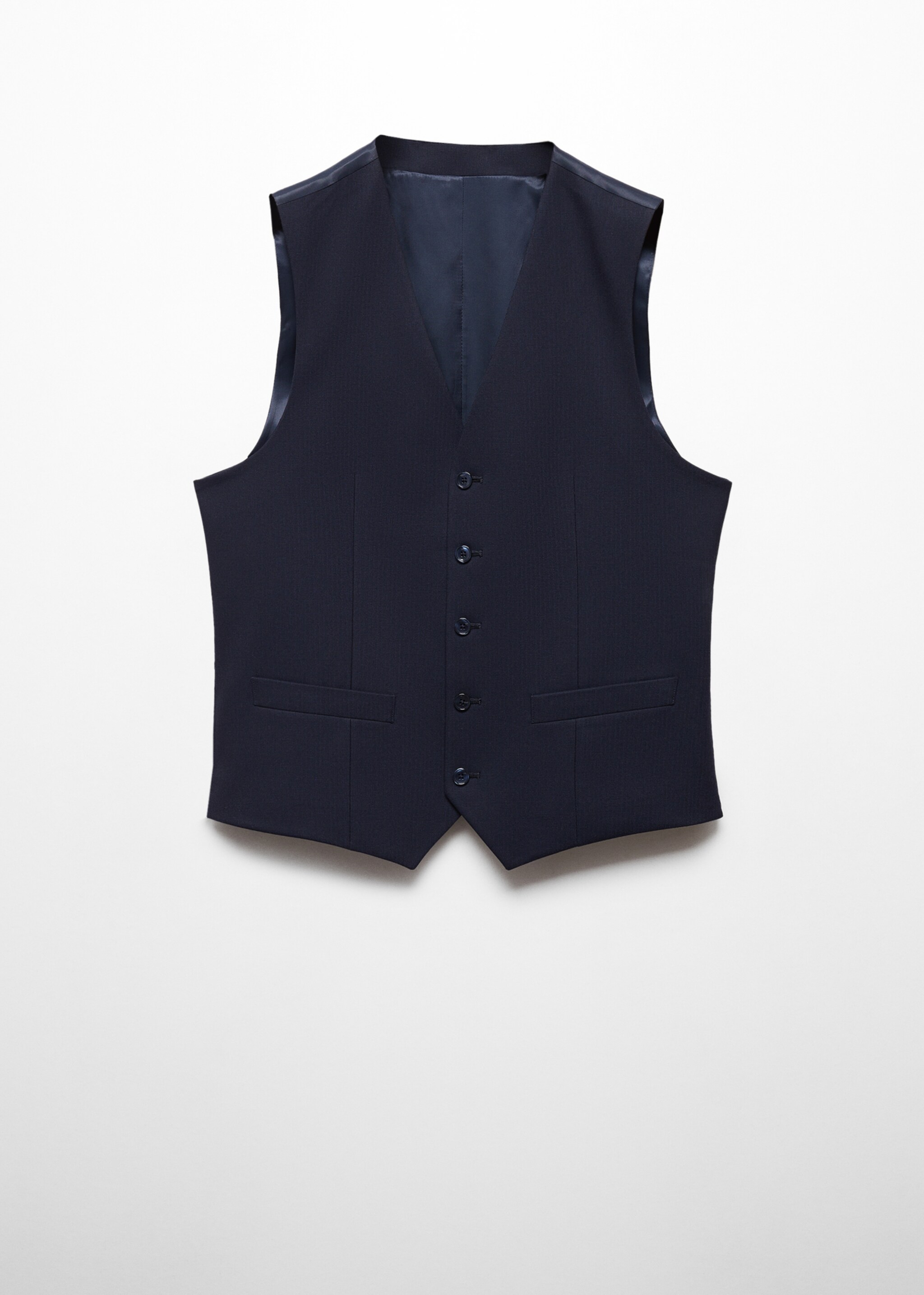 Костюмный жилет slim fit - Изделие без модели