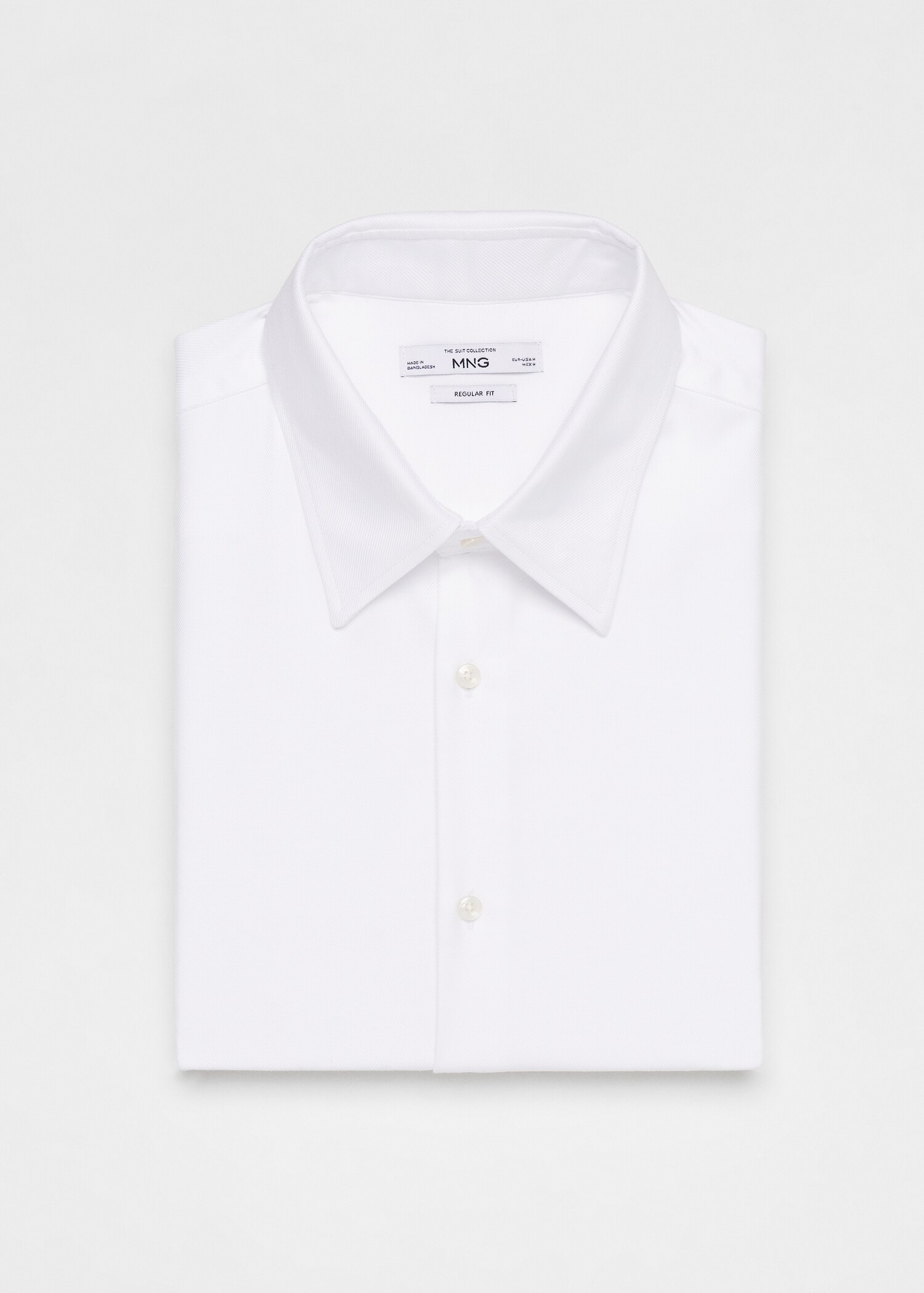 Chemise costume regular-fit structurée - Détail de l'article 8