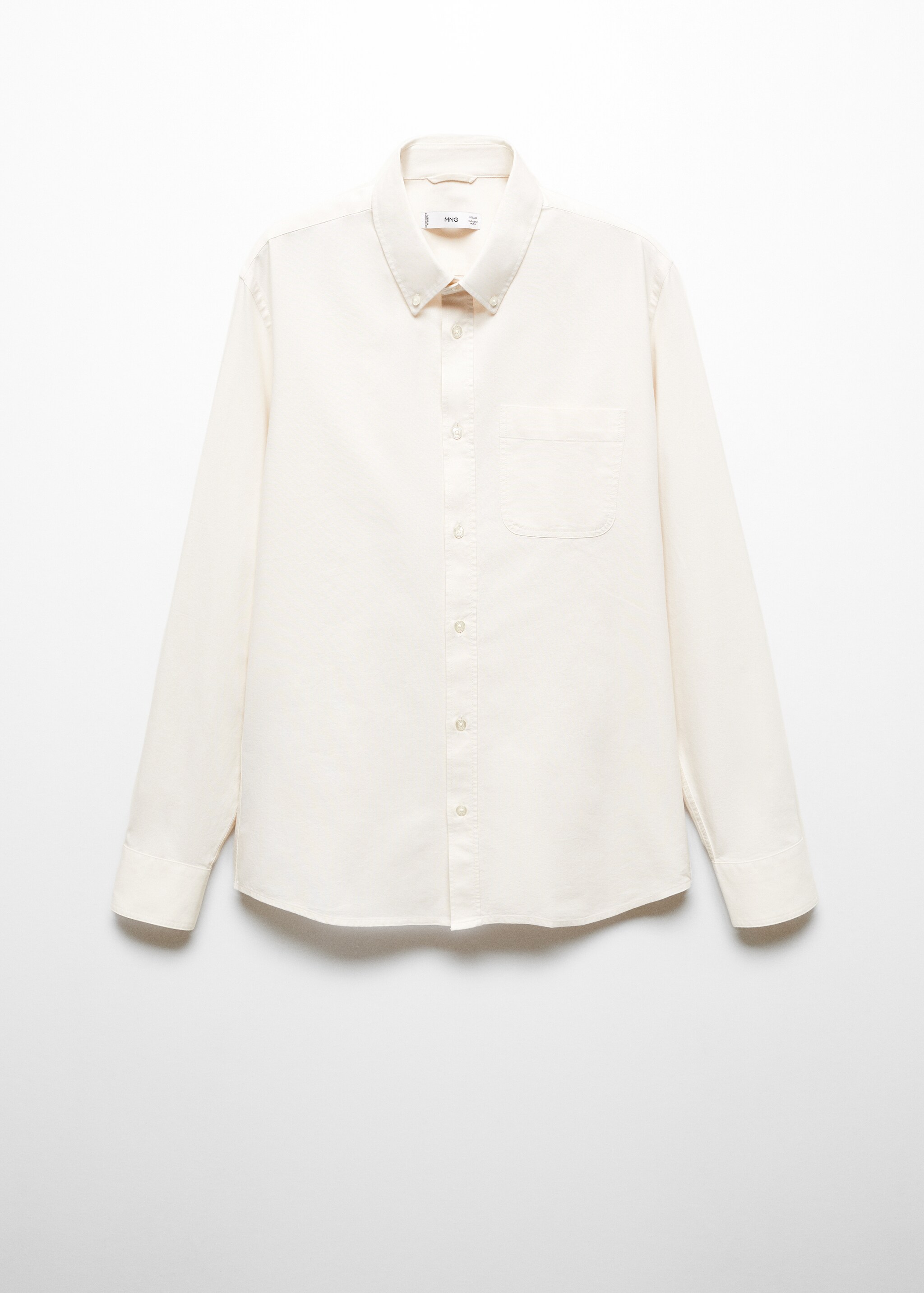 Camisa regular fit Oxford algodón - Artículo sin modelo