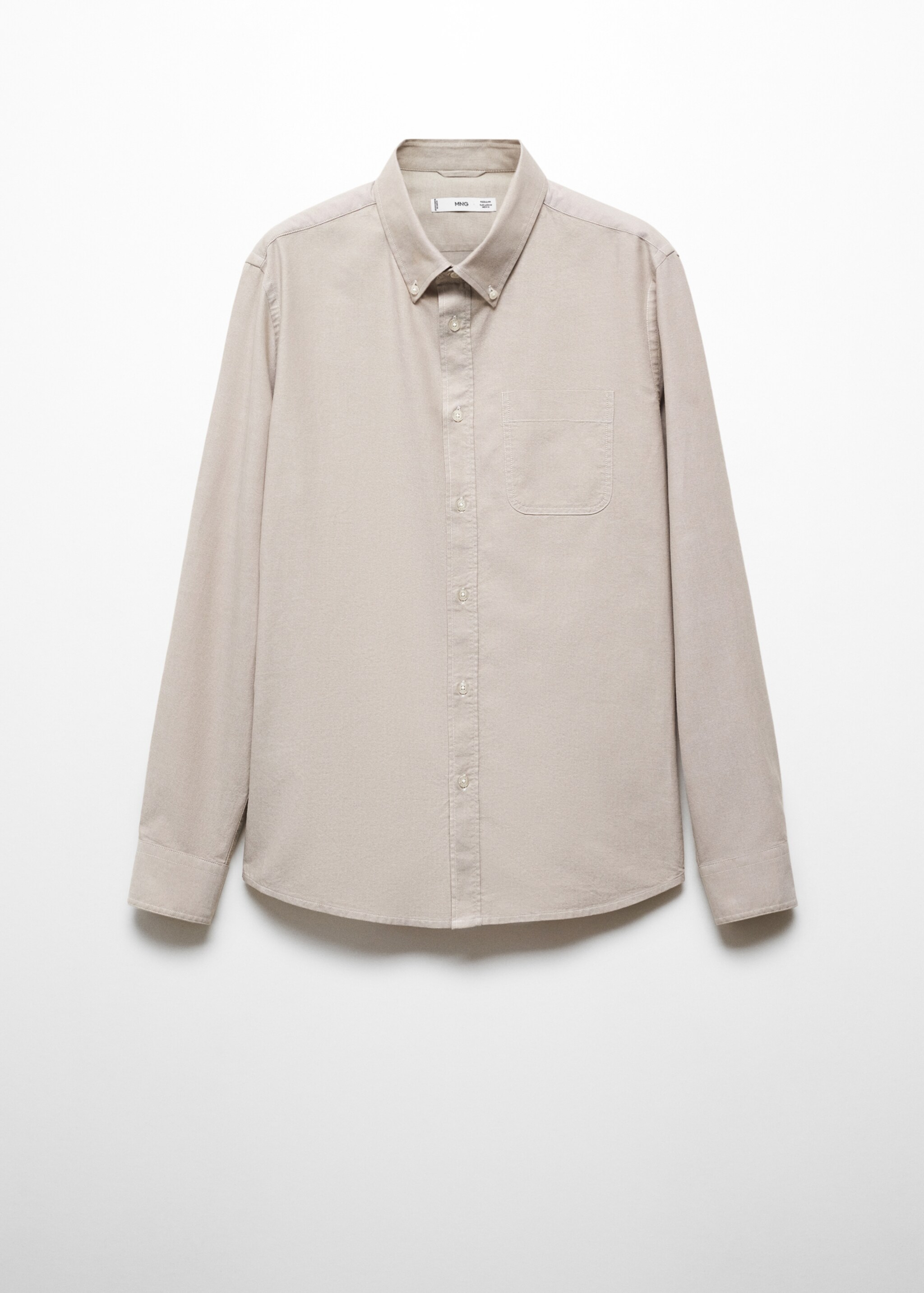 Regular fit Oxford cotton shirt - Article without model